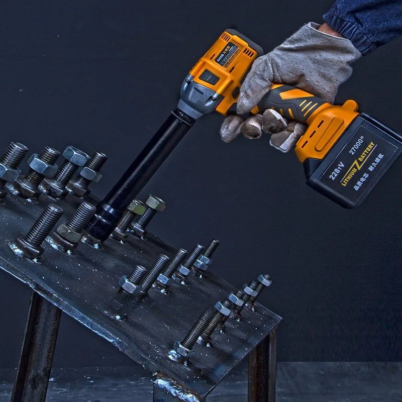Brushless Electric Charging Wrench Impact Wrench Auto Repair Tool Socket Set
