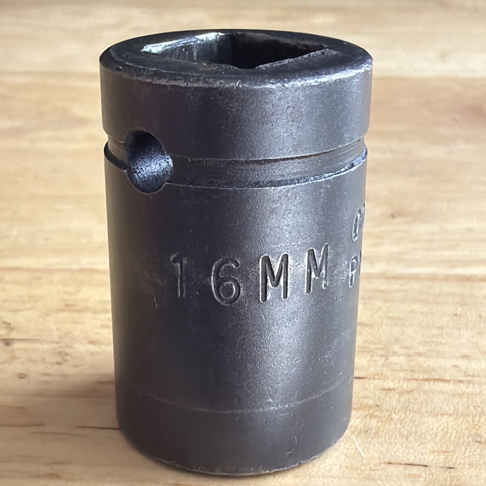 Cornwell Tools 16mm Shallow Impact Socket 1/2″ Drive 6 Point PM-3216 USA
