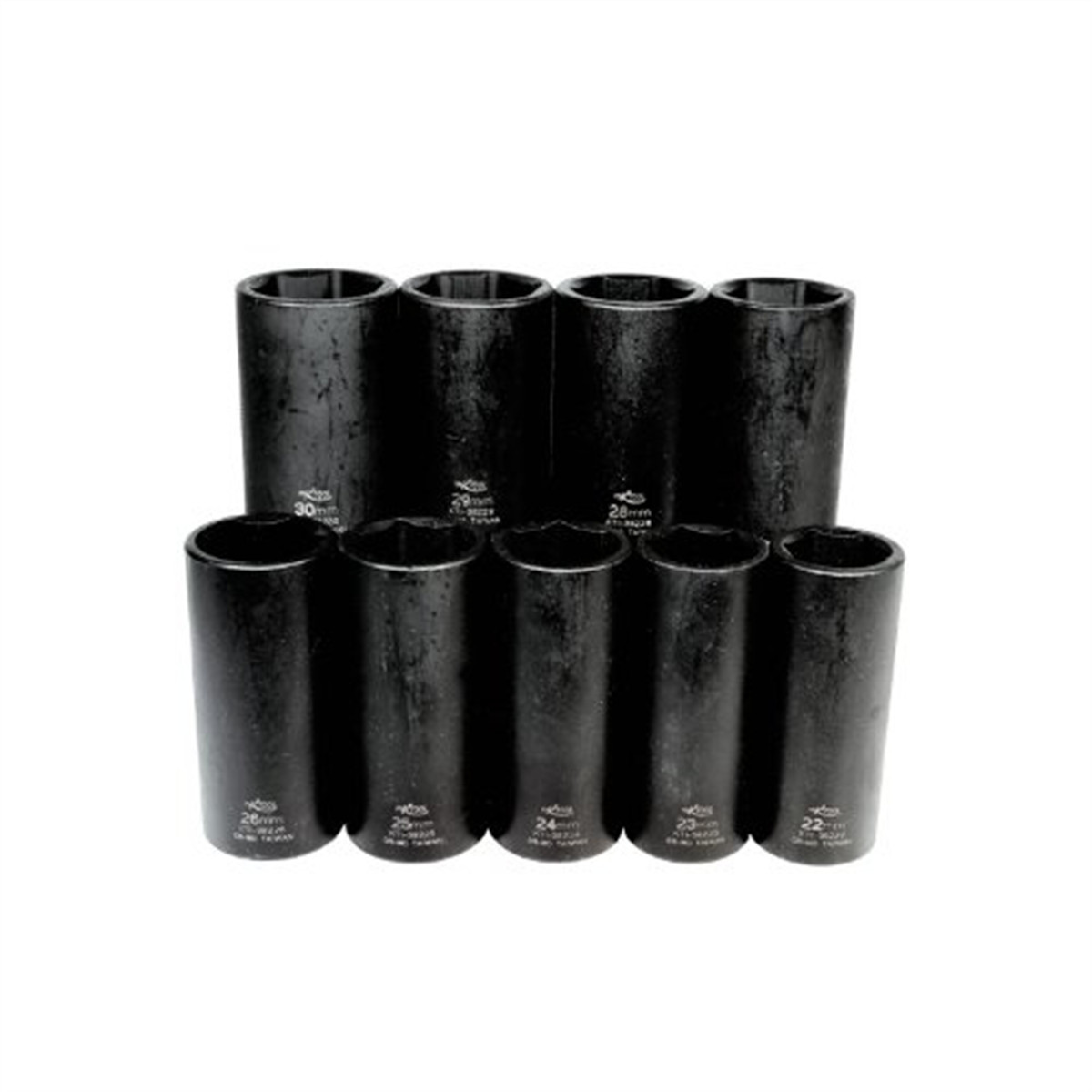 K Tool International 38201 Metric Impact Socket Set with 1/2″ Drive for Garages,