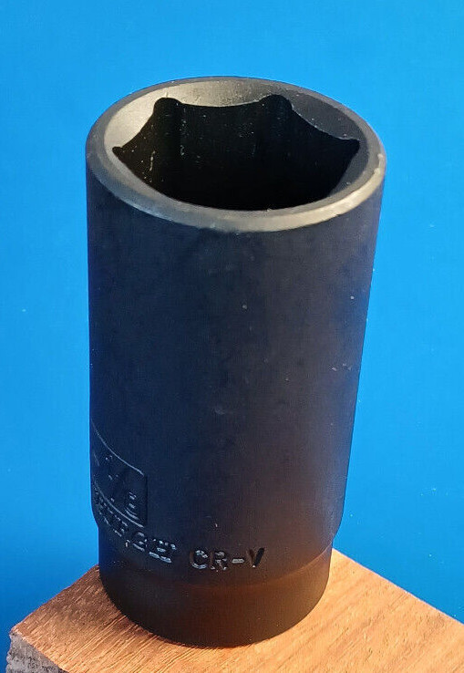 Pittsburg 1/2″ Drive 6 Pt. Deep Impact Socket Pick a Size NEW SAE