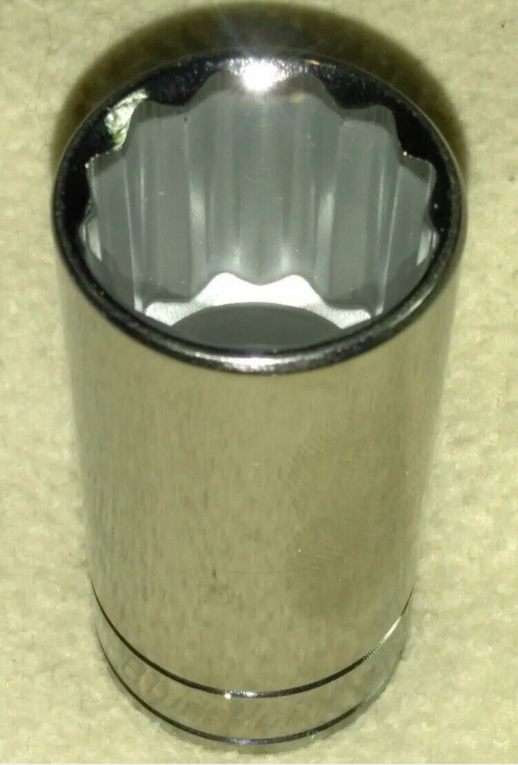 BLUE-POINT Tools BLPLM3818, 3/8″ DRIVE, 18MM SOCKET, DEEP/HIGH, 12 POINT.