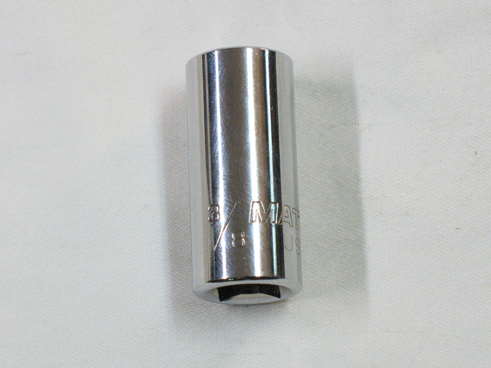 Matco Tools B128 3/8″ 8 Point / Double Square 3/8″ Drive Shallow Chrome Socket