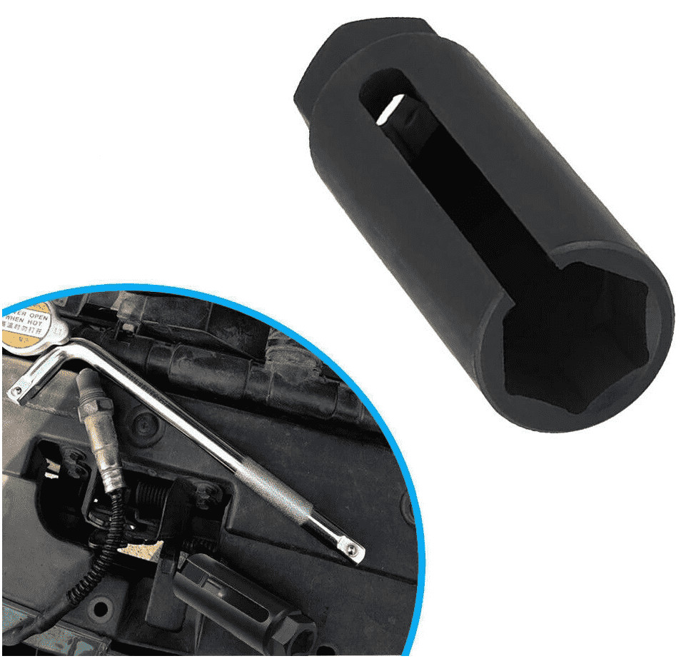 1Pcs 7/8»(22mm) 1/2» Drive Car Oxygen Sensor Socket Wrench Offset Removal Tool