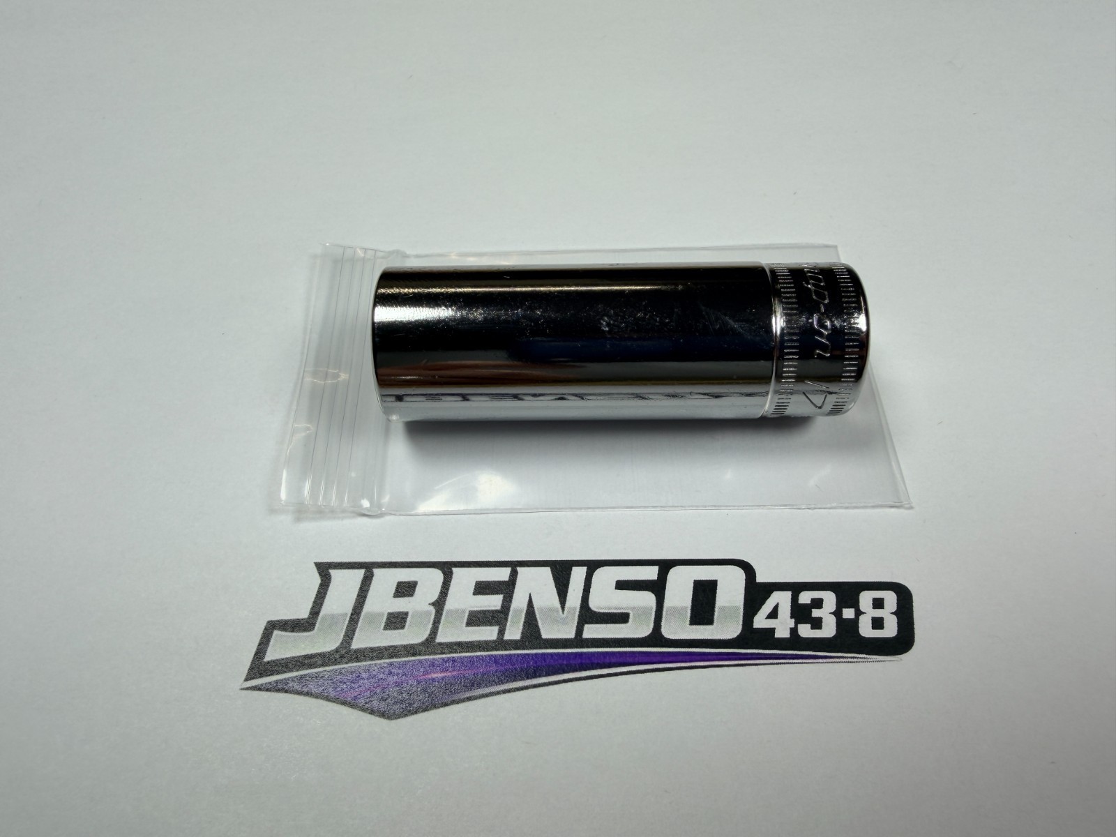Snap-On Tools USA NEW 3/8″ Drive 17mm Metric 6pt Deep Chrome Socket SFSM17