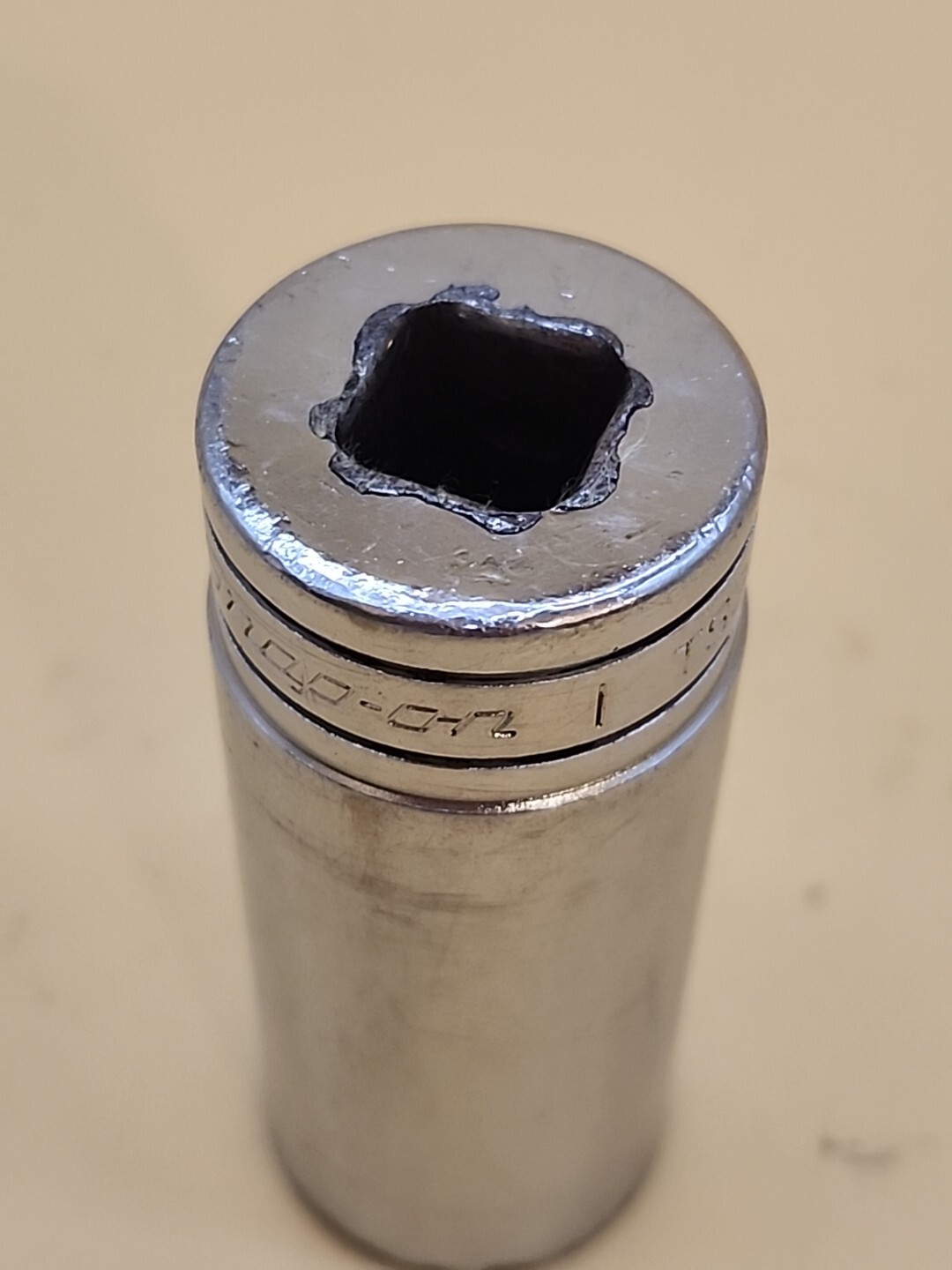 Snap-on Tools TS321 1″ SAE 1/2” Drive 6 Point Deep Socket USA