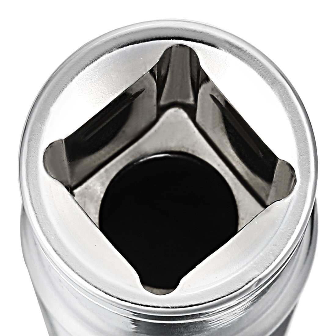 uxcell 1/2 Inch Drive 9mm 6-Point Deep Socket Metric Cr-V Polishing