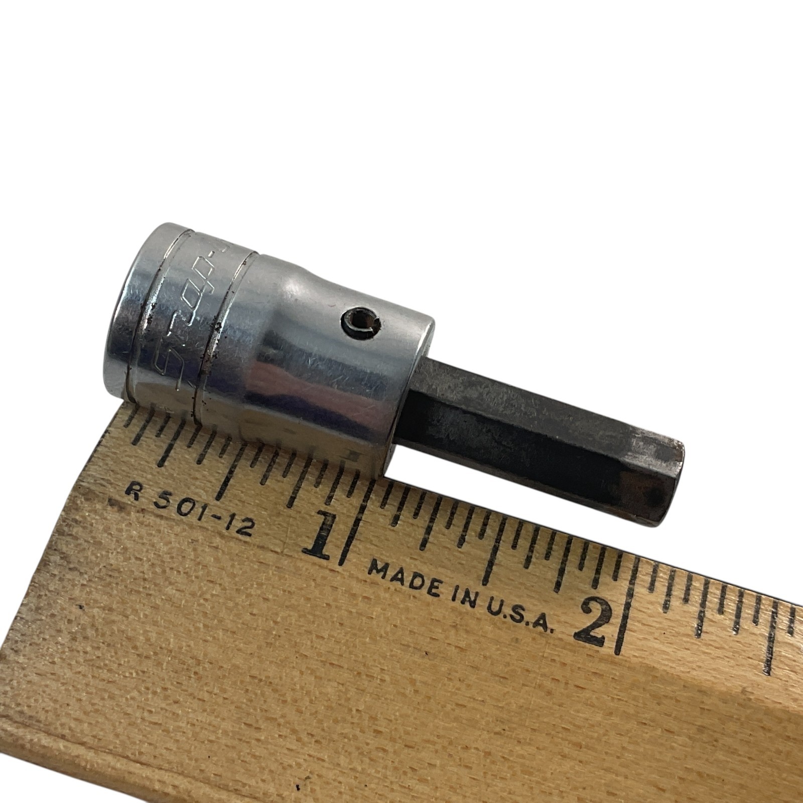 Snap-On Hex Bit Driver Socket 5/16″ FA10B 3/8″ Drive As Pictured Mechanic Tool