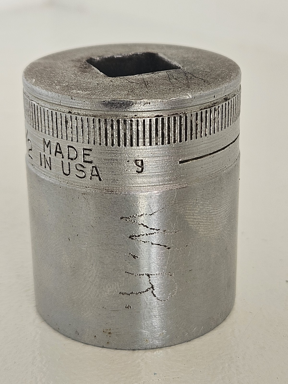 Vintage 1949 Snap-on SW-360 1/2 1-1/8in 1/2″ Drive 12-Point Socket Tool USA