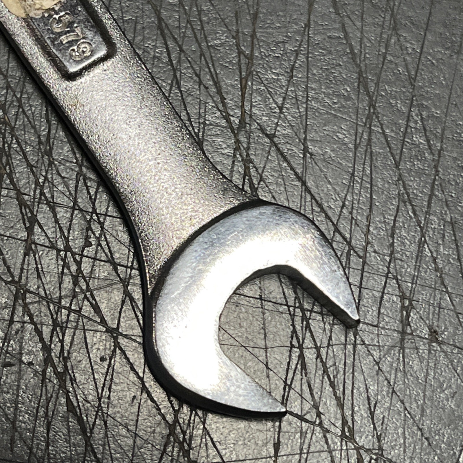 Vintage Craftsman USA 9/16″ & 1/2″ Double Open End Wrench 44579 USA Made Excell