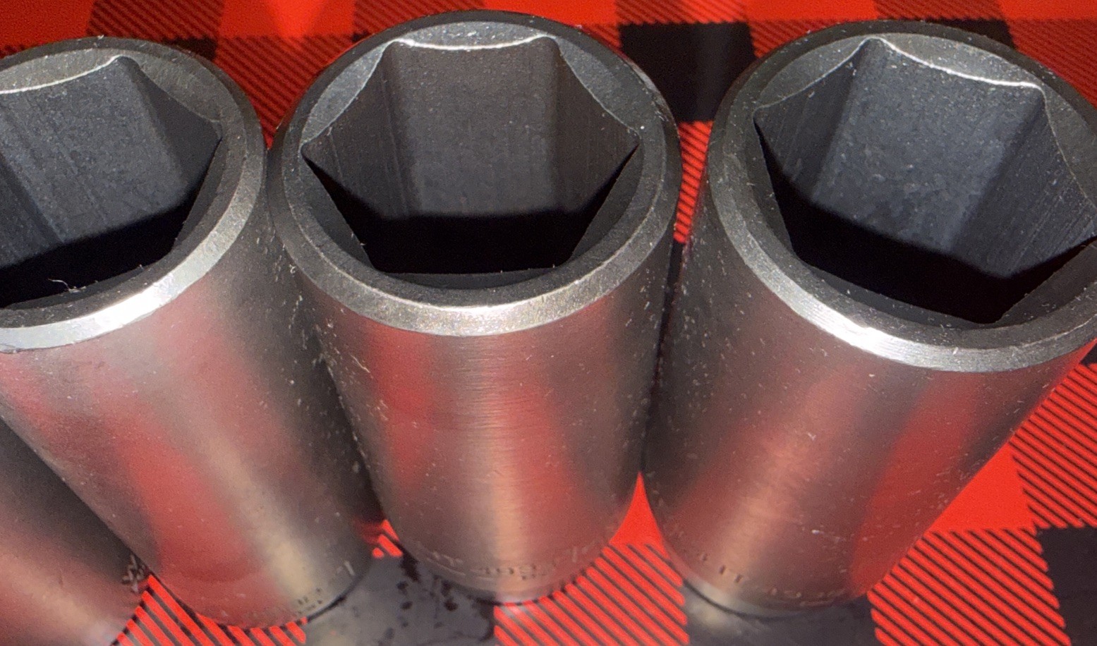 NOS WRIGHT TOOL 13pc SAE IMPACT SOCKET SET 1/2” Dr 6pt DEEP 3/8” – 1-1/8” USA