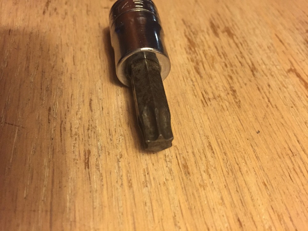 Snap On Tool USA Torx Socket Star Bit Standard T-45 3/8″Drive Mechanic FREE SHIP