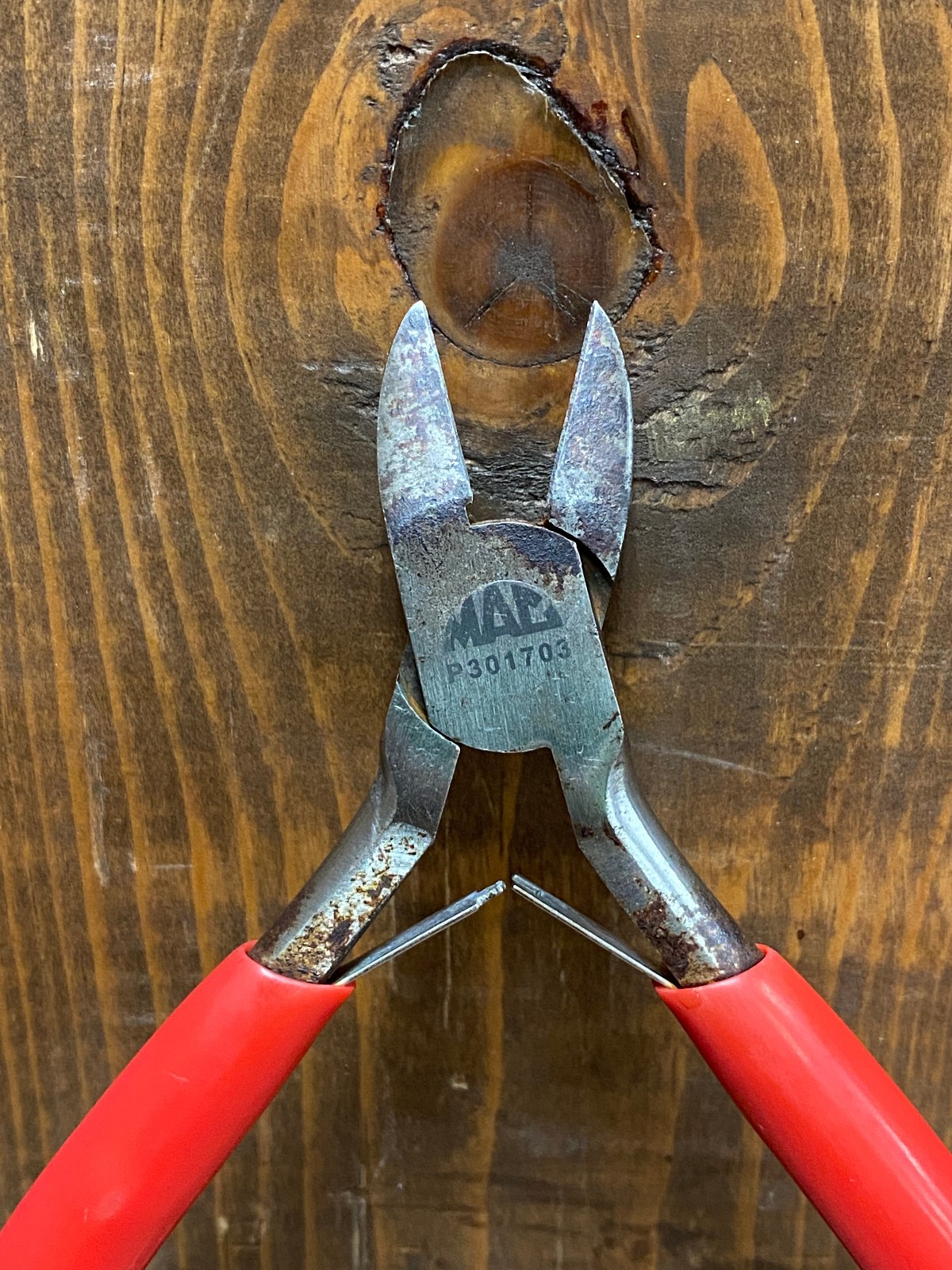 Mac Tools 4″ Mini Diagonal Cutting Pliers | USED/GOOD | P301703 | Soft Grip