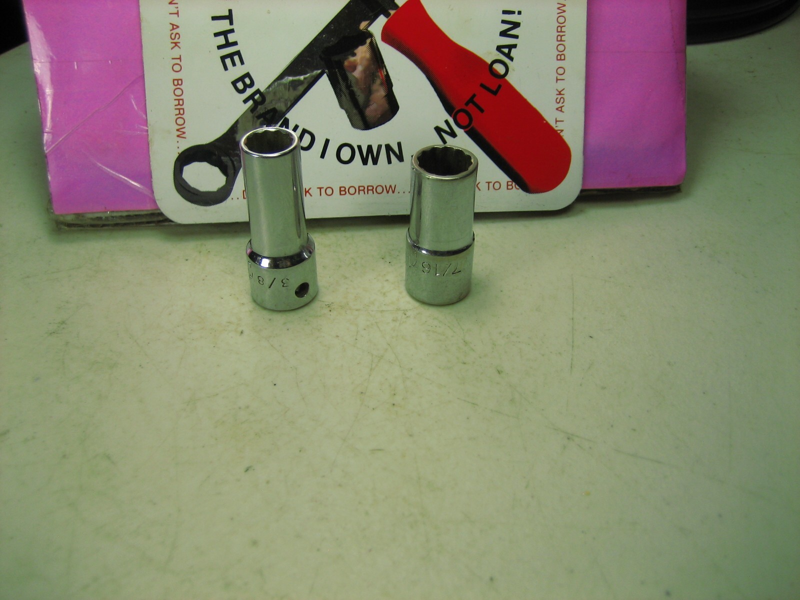 MAC – Lot Of 2 Sockets , 3/8” Drive, 12 Pt, (3/8” XD122)( 7/16” XI142)