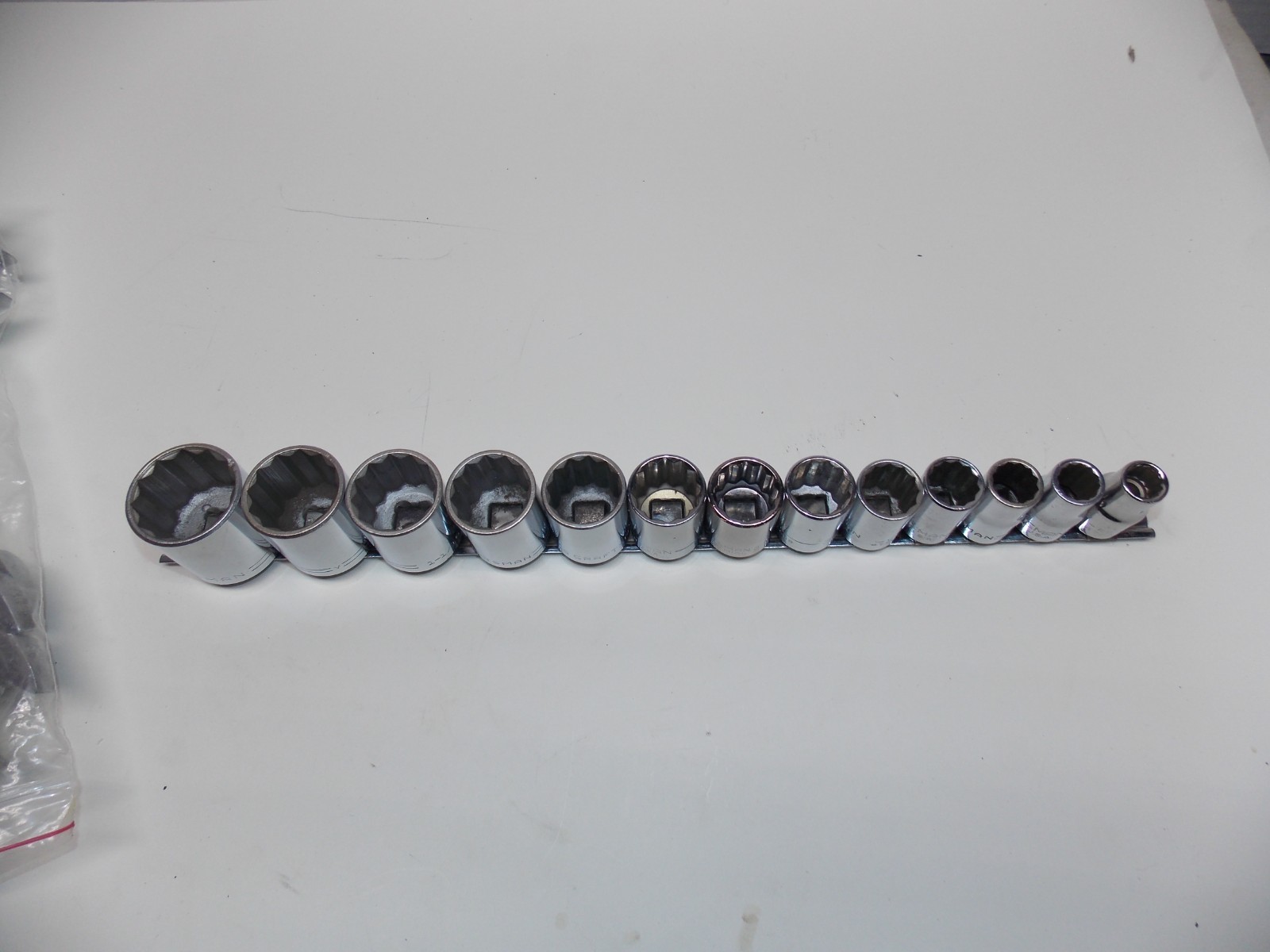 13 Pc Craftsman USA 1/2″ Dr 12 Pt Socket «V » 7/16″ to 1 1/4″ EXC FREE SHIP