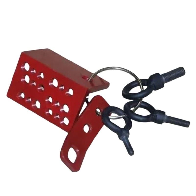 Metal Cabinet Handle For Furniture Red Round Pull Handle for STK20222 Hardware