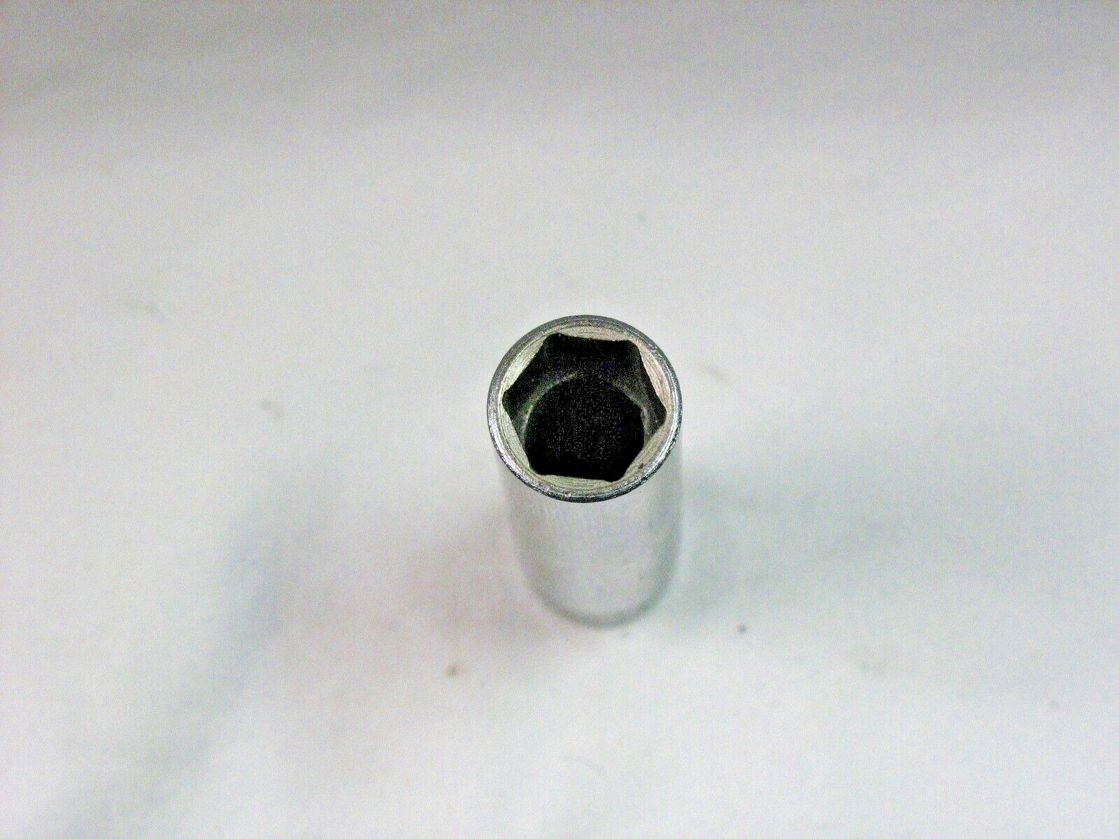 Snap On 7/16″ 1/4″ Drive 6 Point Deep Chrome Socket STM14