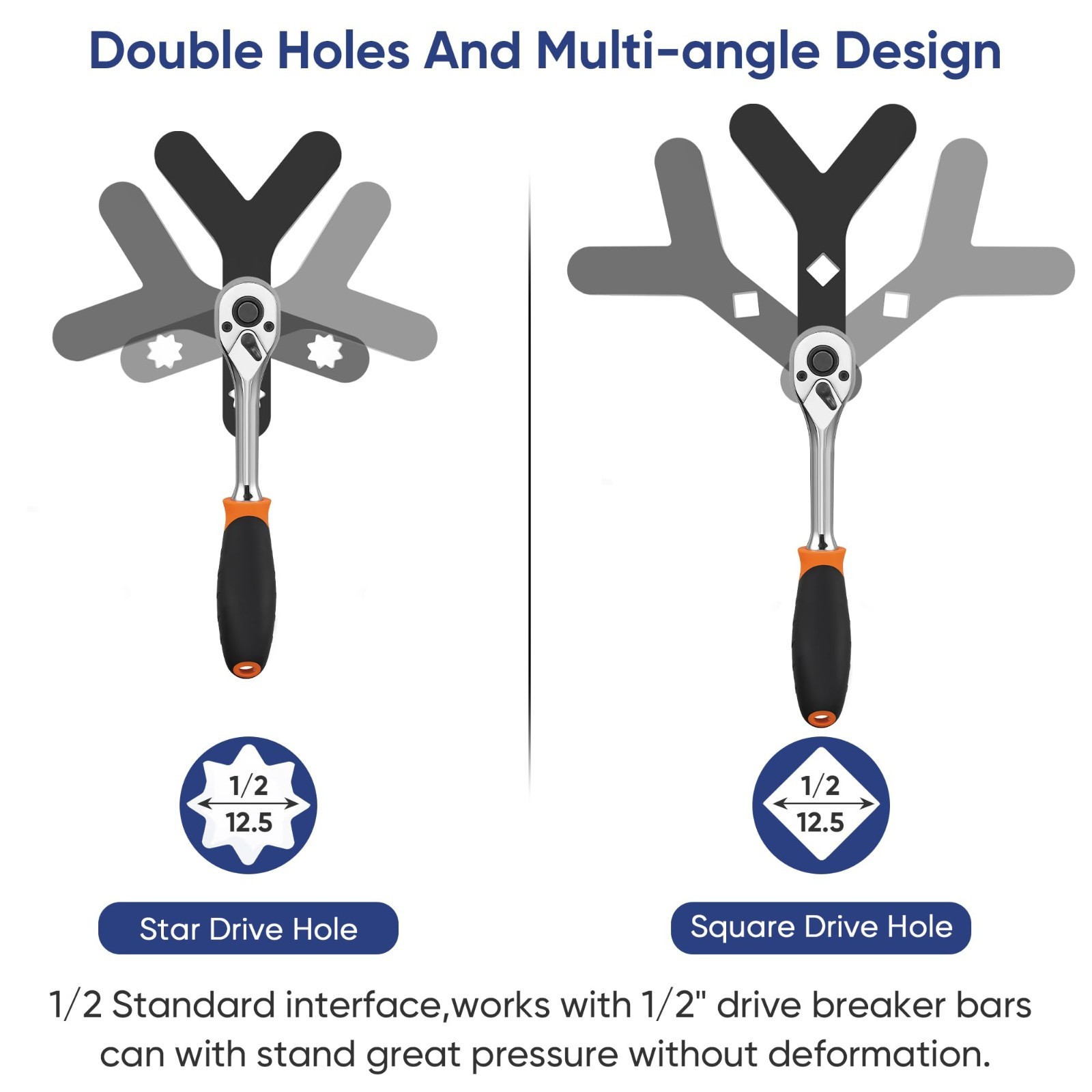 Heavy Duty Suspension Tool Set – Strut Spreader & Control Arm Prying Tools, Ball