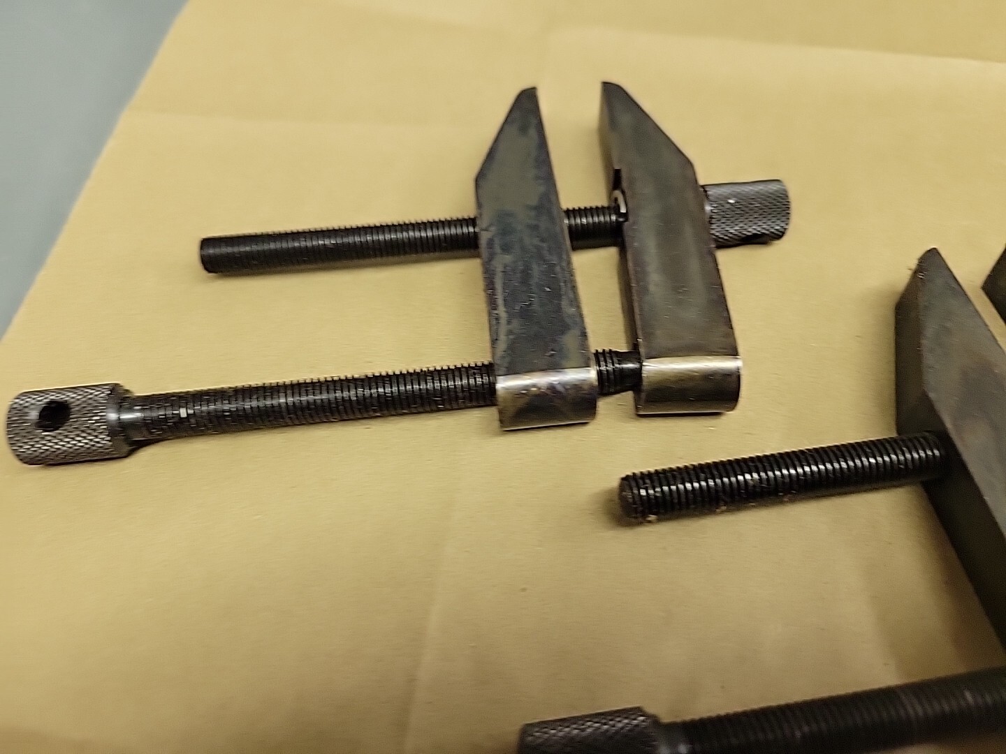 L.S. Starrett Pair 161C Toolmakers Parallel Clamps (2) NOS