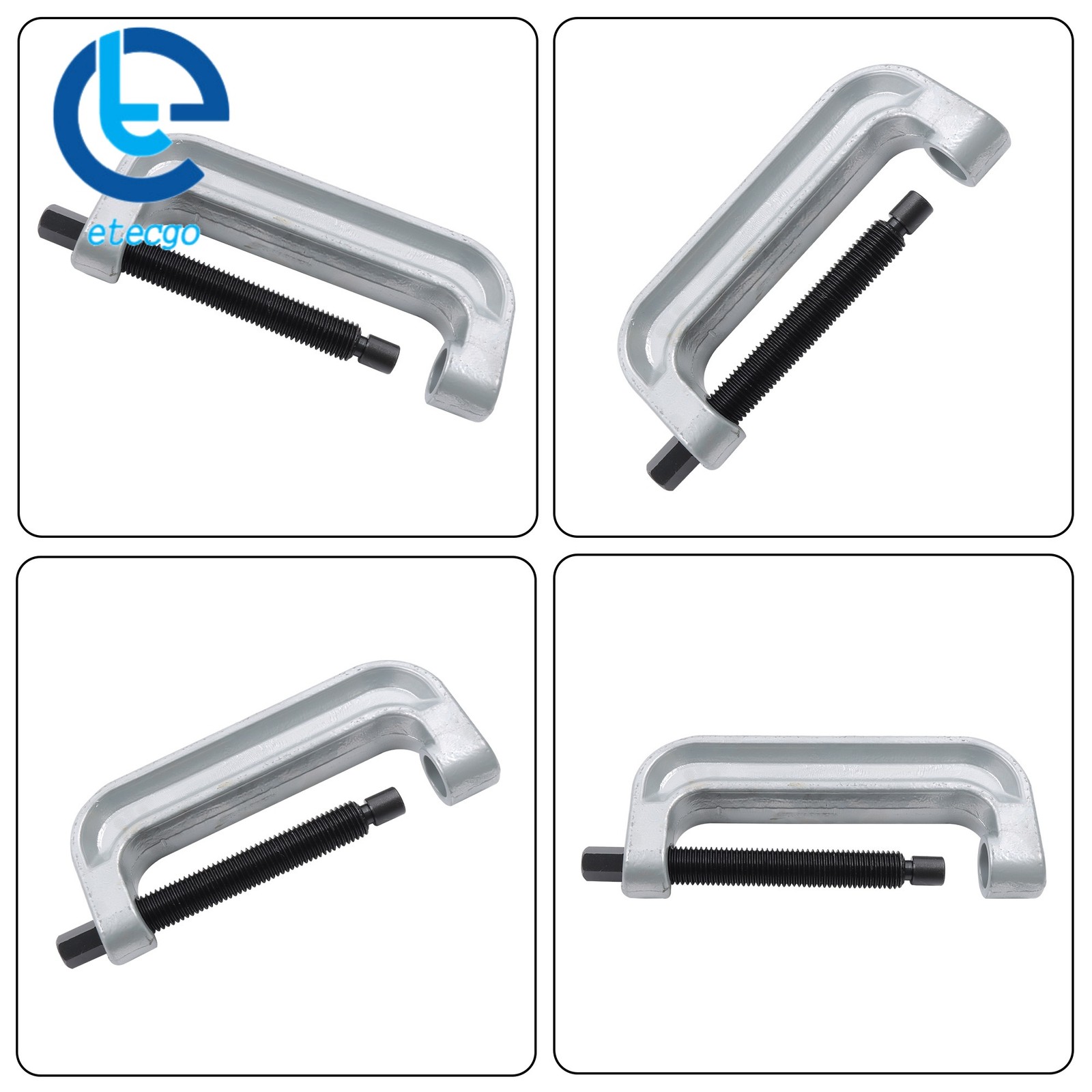 1 Set Pneumatic Tool 78100 Goliath Ball Joint XL C-Frame Press 3Pcs