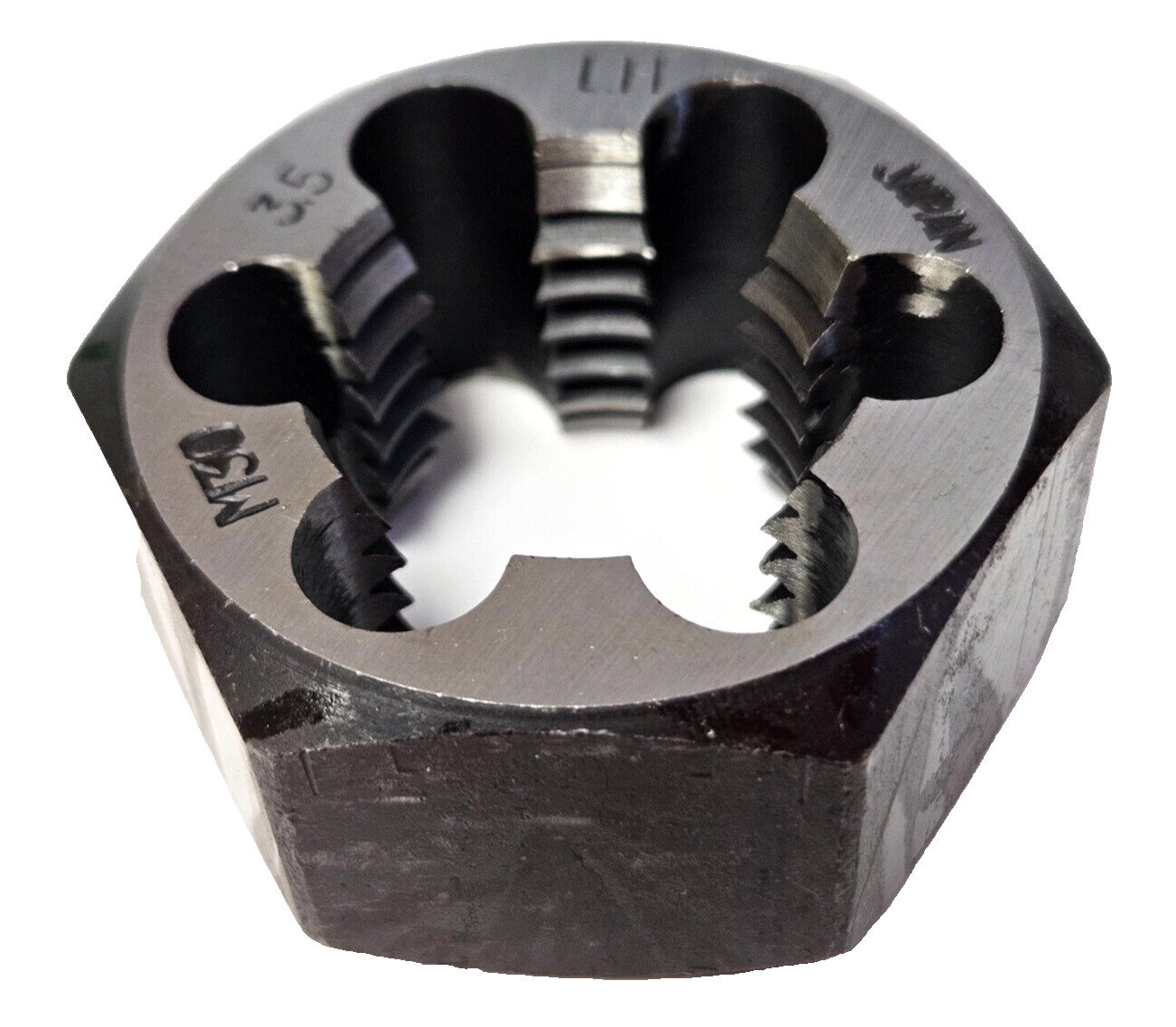 M30 X 3.5 30MM LEFT HAND Metric Hex Rethread Die 3.50 MHD70784L Carbon Steel