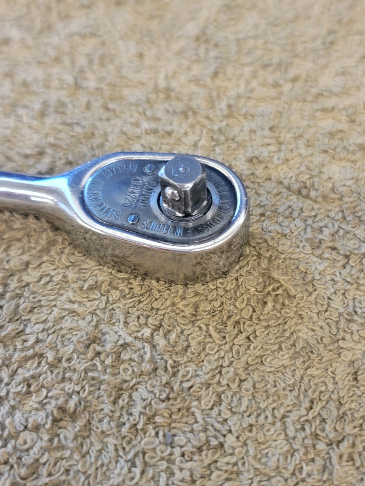 Snap-on TML830 Socket Ratchet 1/4″ Drive Long Handle 6.5″ USA