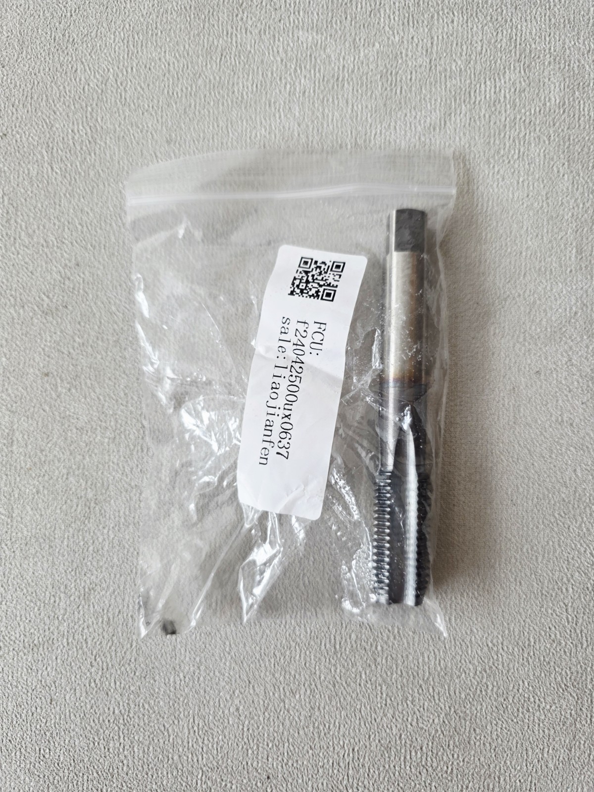 M18x1 + M16×1.75 mm Metric Thread Tap 6542 Steel TiCN Coat Right Hand Plug Screw