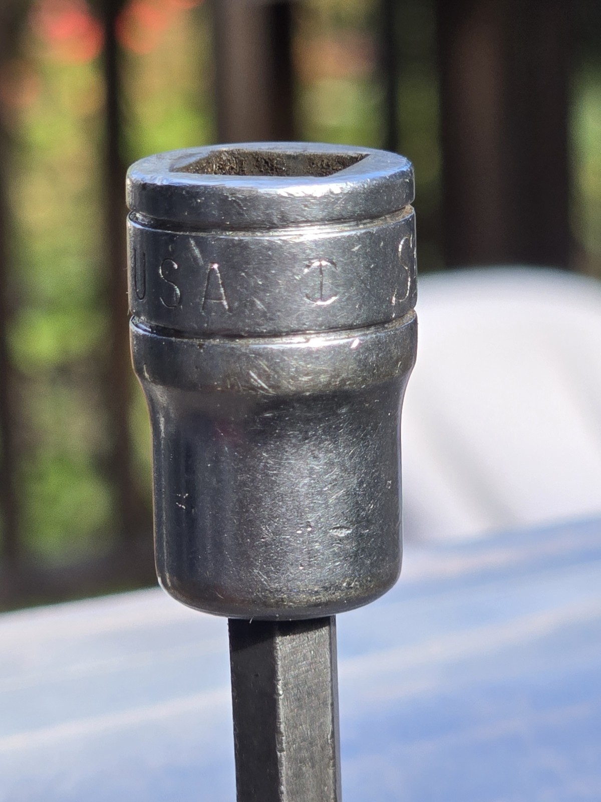 Snap-On 3/8” Drive Philips Chrome Socket FP32 1/4″ Hex USA 1951