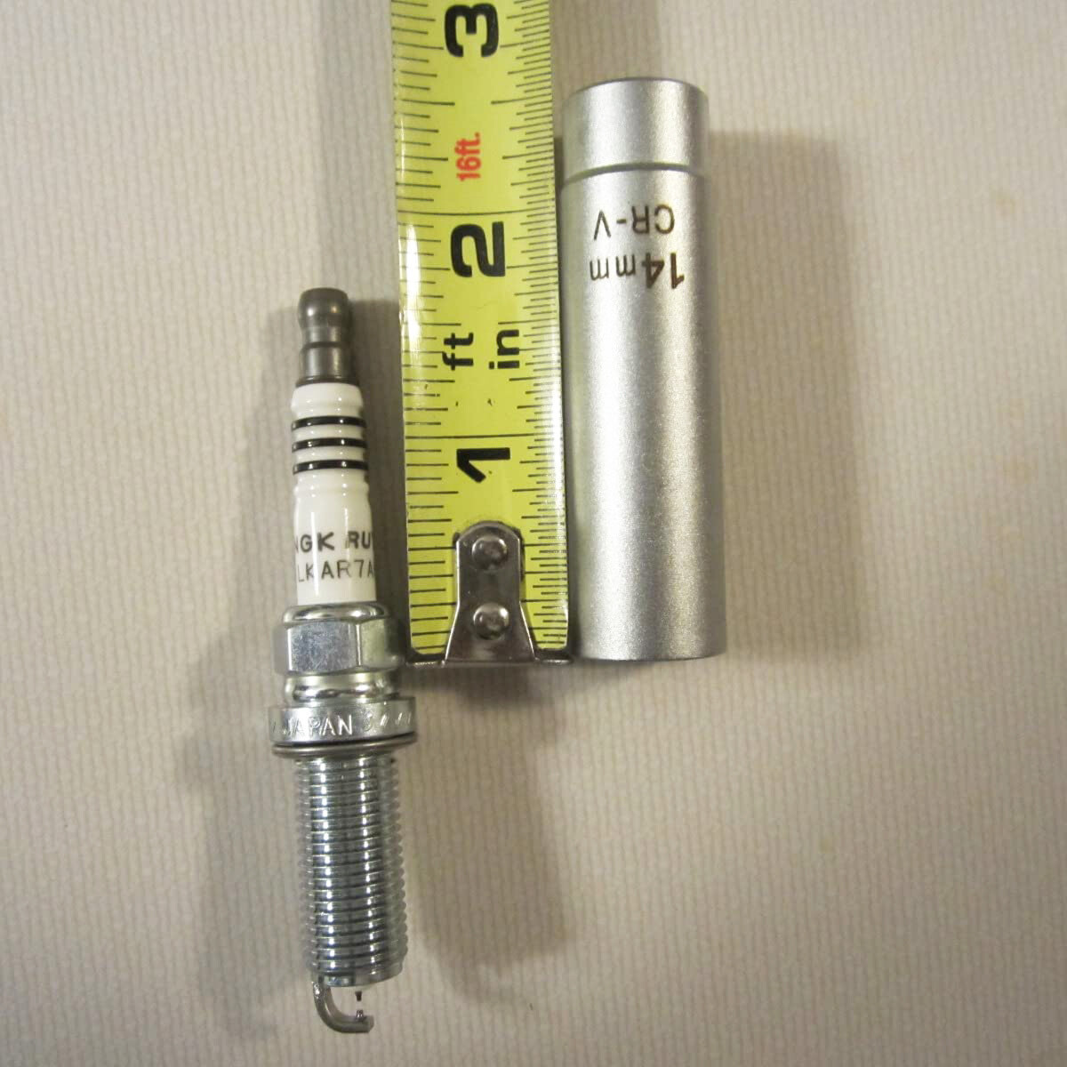 14mm 3/8″ Dr. Thin Wall Spark Plug Socket 12pt For BMW Mini Infiniti Benz
