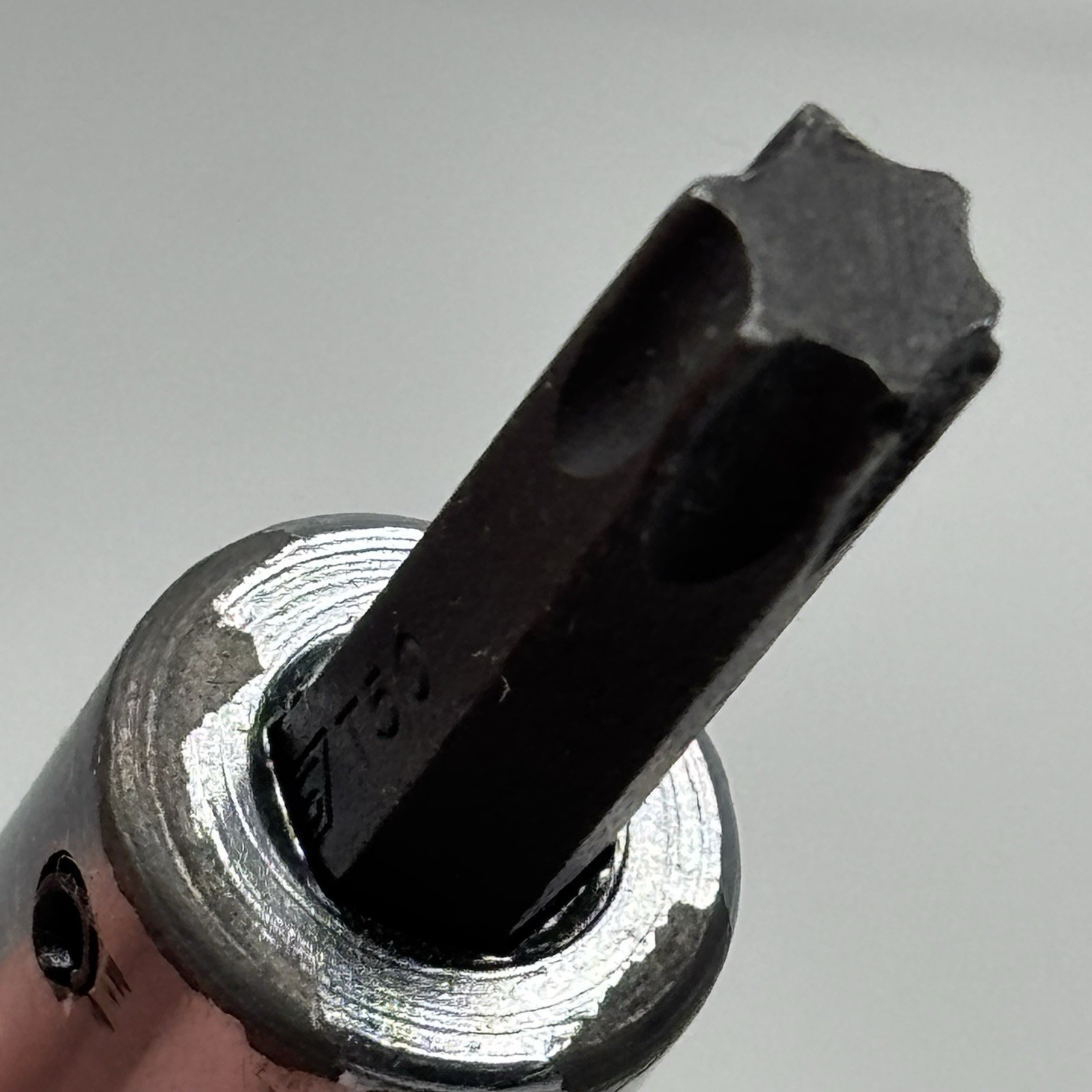 Snap On Tools FTX50 3/8” DrIve Torx T50 Standard Bit Socket Driver USA VTG 1987