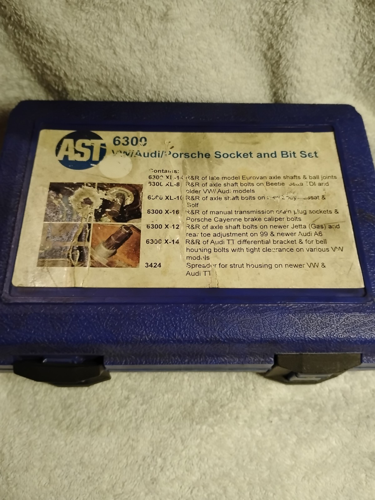 AST VW/Audi/Porsche 6300 Socket & Bit Set