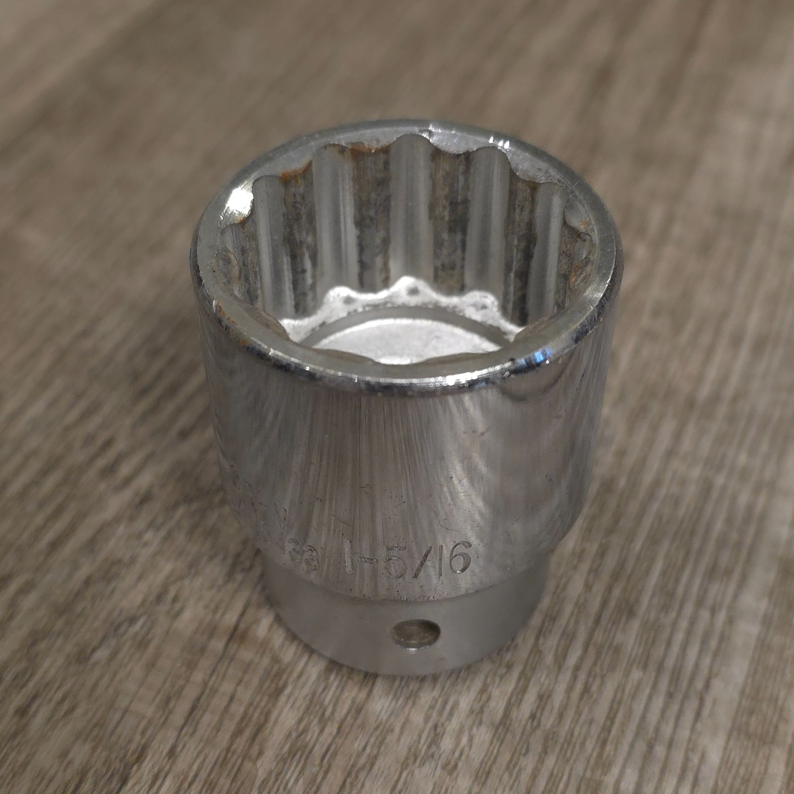 Jonnesway Tools S04H6433 3/4″ Drive 1-5/16” Shallow Well Socket 12 Point CR-V