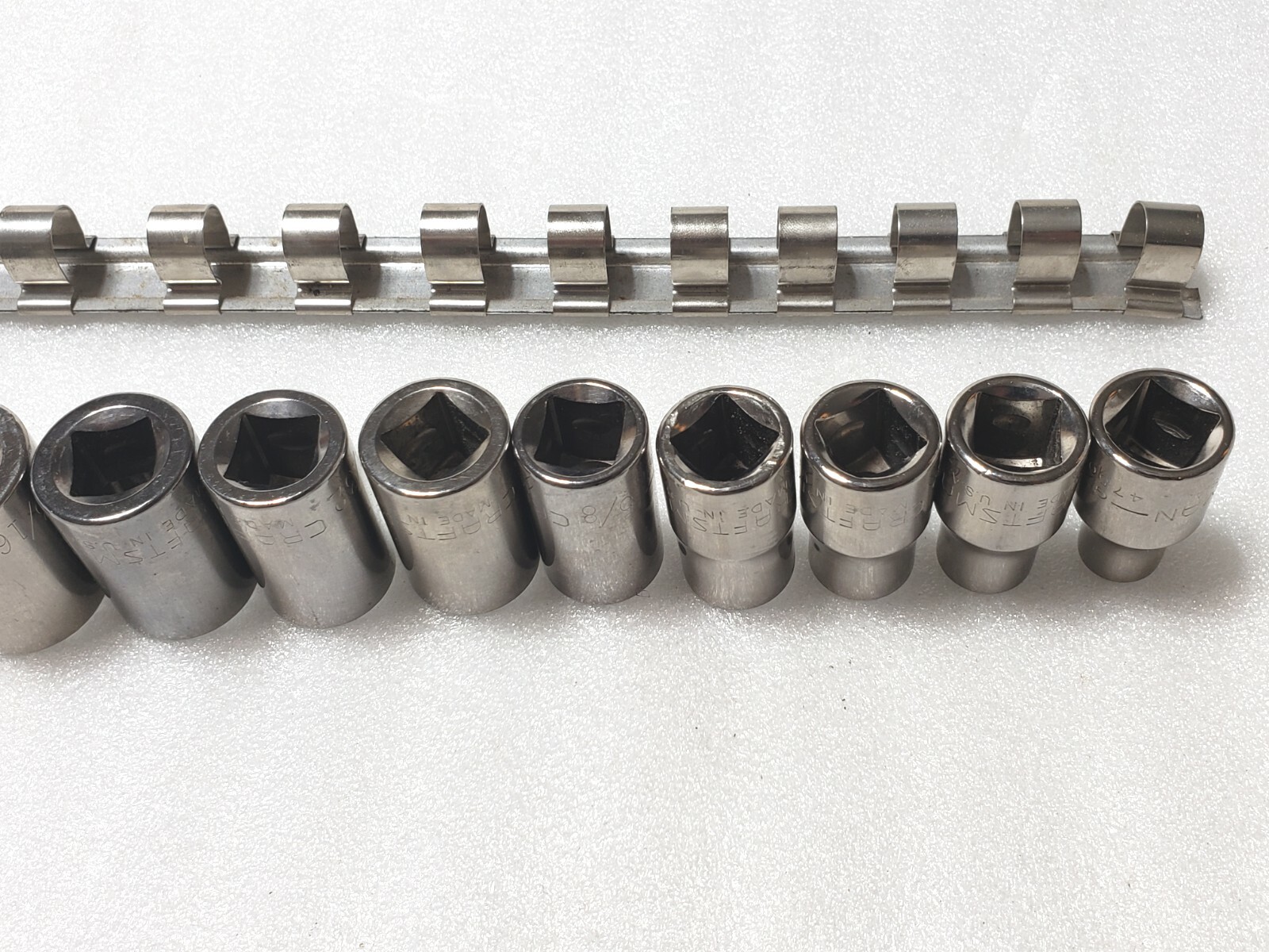 Craftsman SAE 14pc Socket Set, G-Series 1/2 Drive, 3/8″ thru 1-1/8″, USA Nice