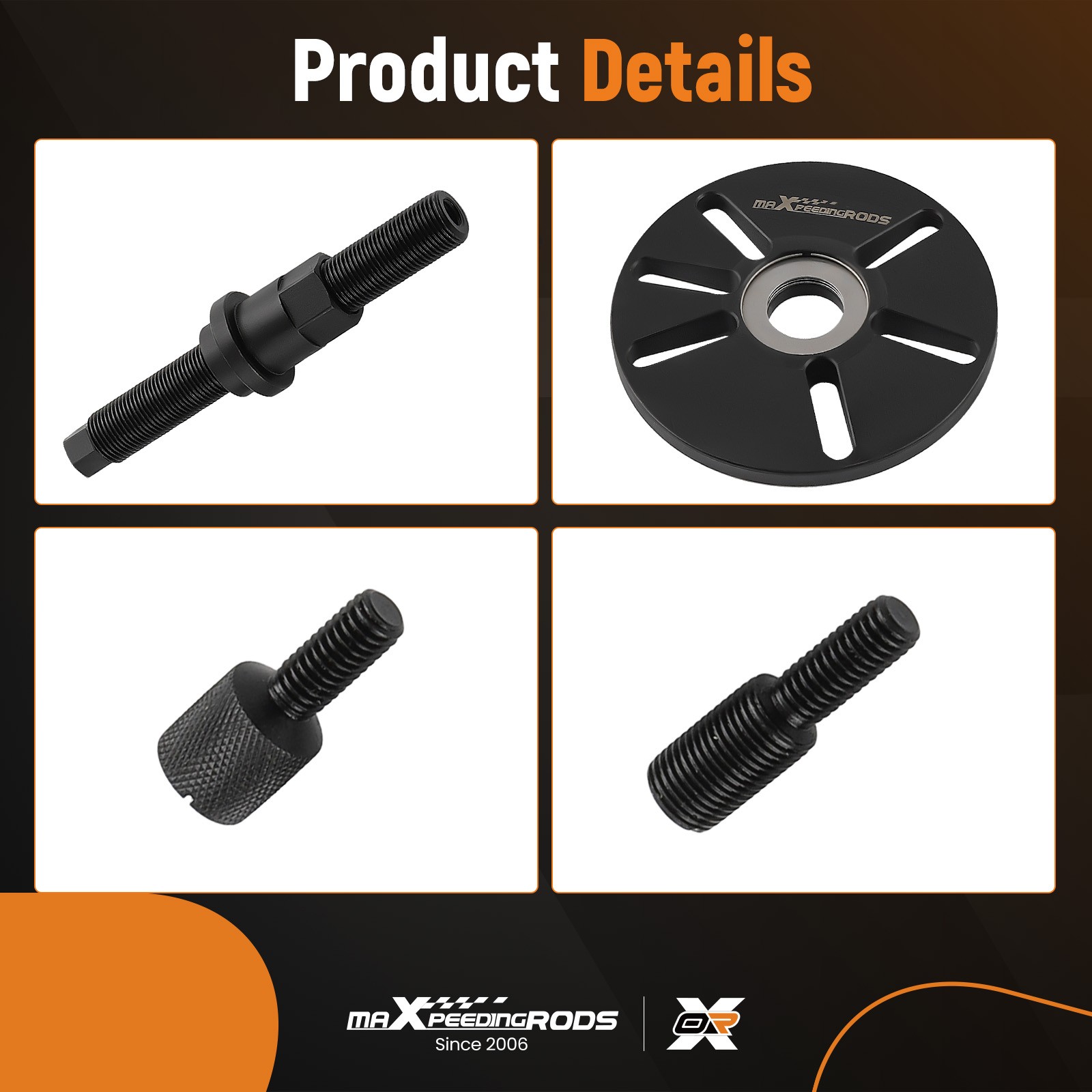 Universal Harmonic Balancer Puller Remover Installer Set For Most Engines New