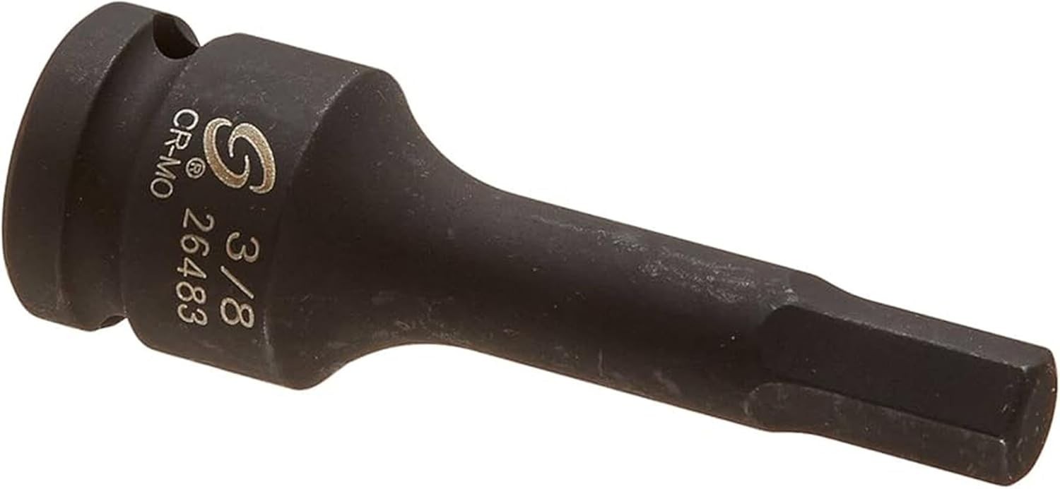 1/2-Inch Drive 3/8-Inch Hex Impact Socket