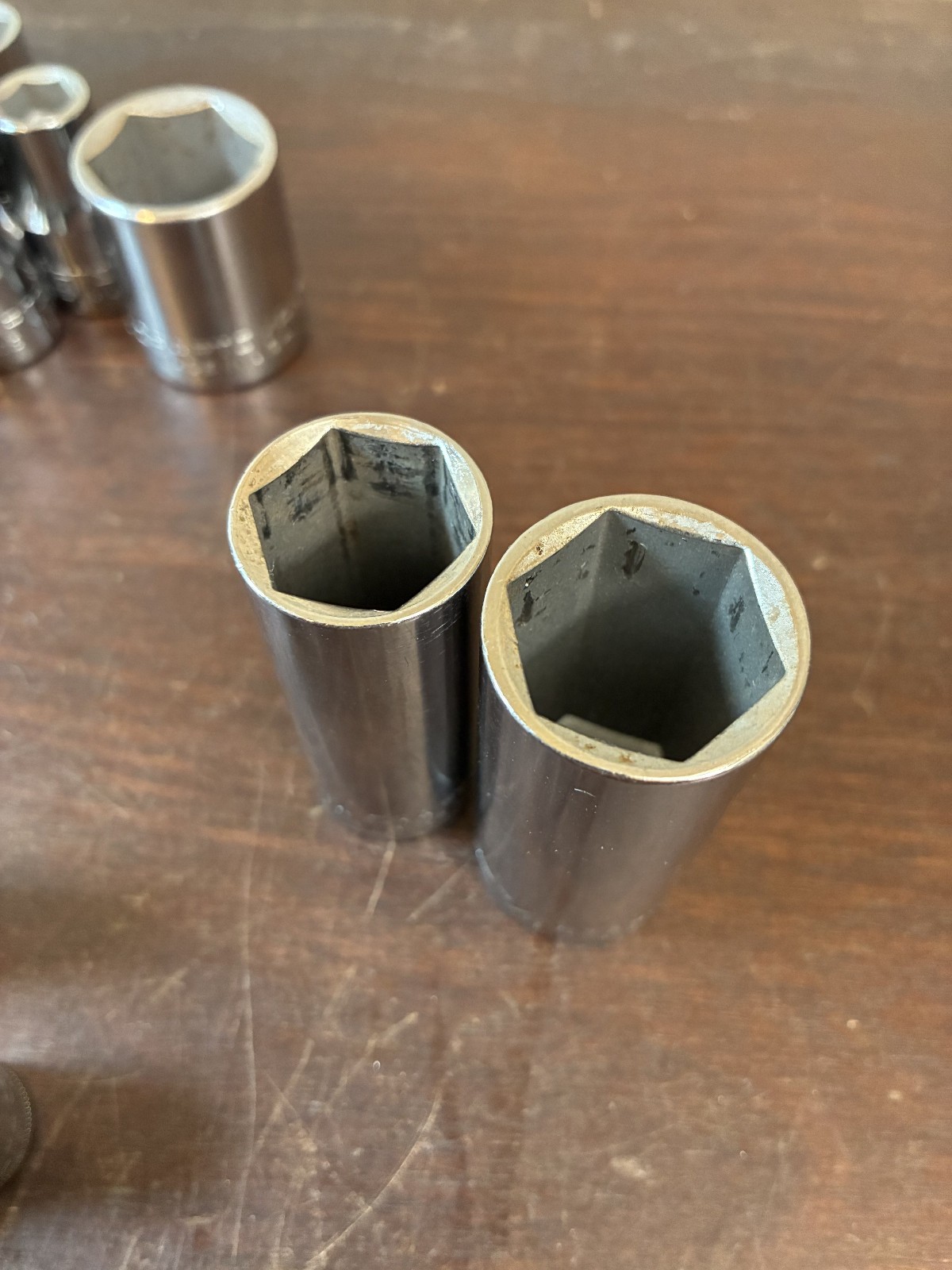 Craftsman Socket Lot of 24 Mix, 1/4″ 3/8″ 1/2″ Drive, 6 & 8 pt