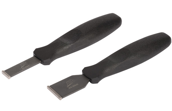 ATD 2pc Carbide Scraper Set with Ergonomic Handles #8564