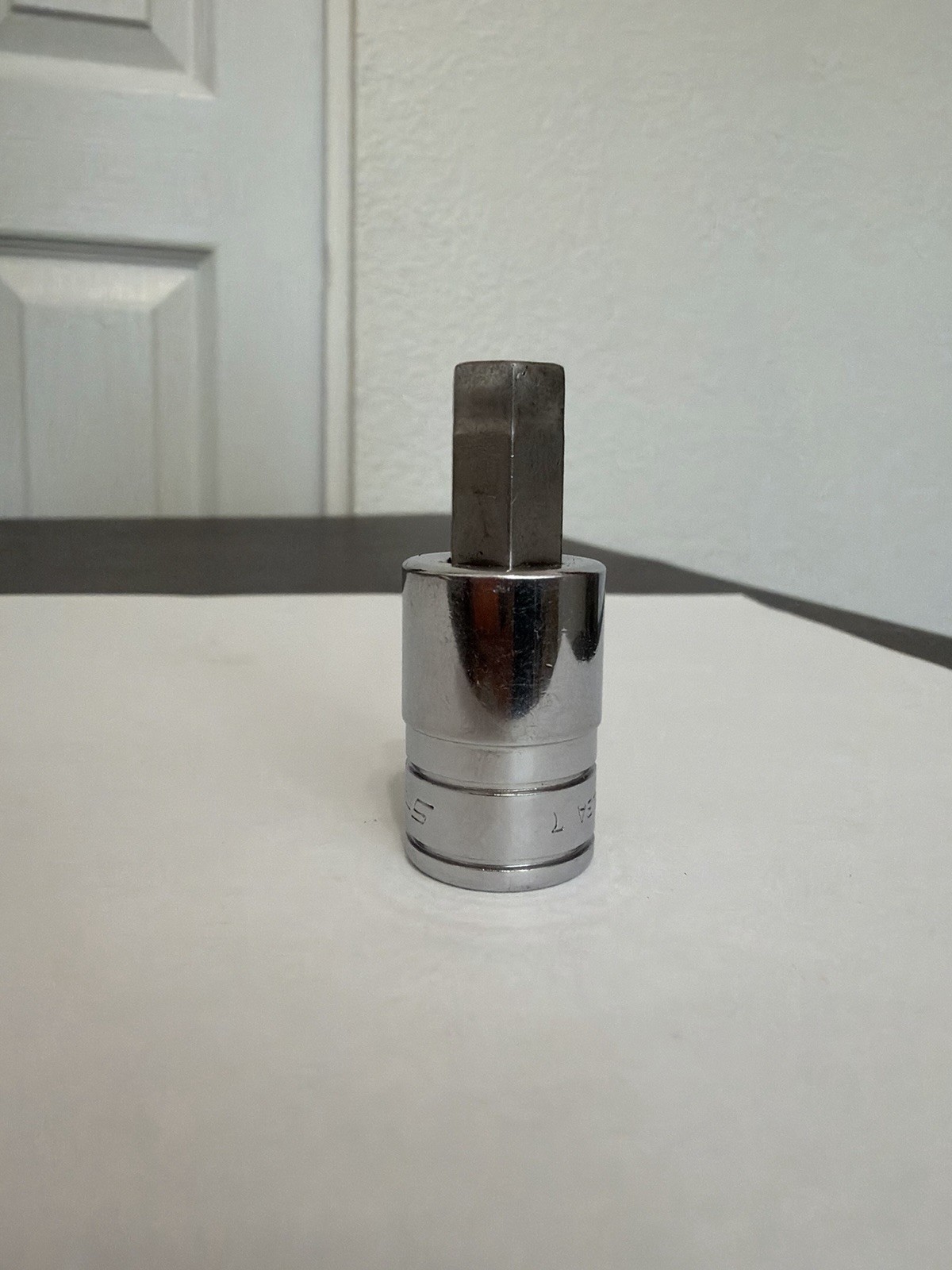 Snap On 3/8″ Drive 3/8″ SAE Ball Hex Bit Driver Socket FAB12E *Cut*