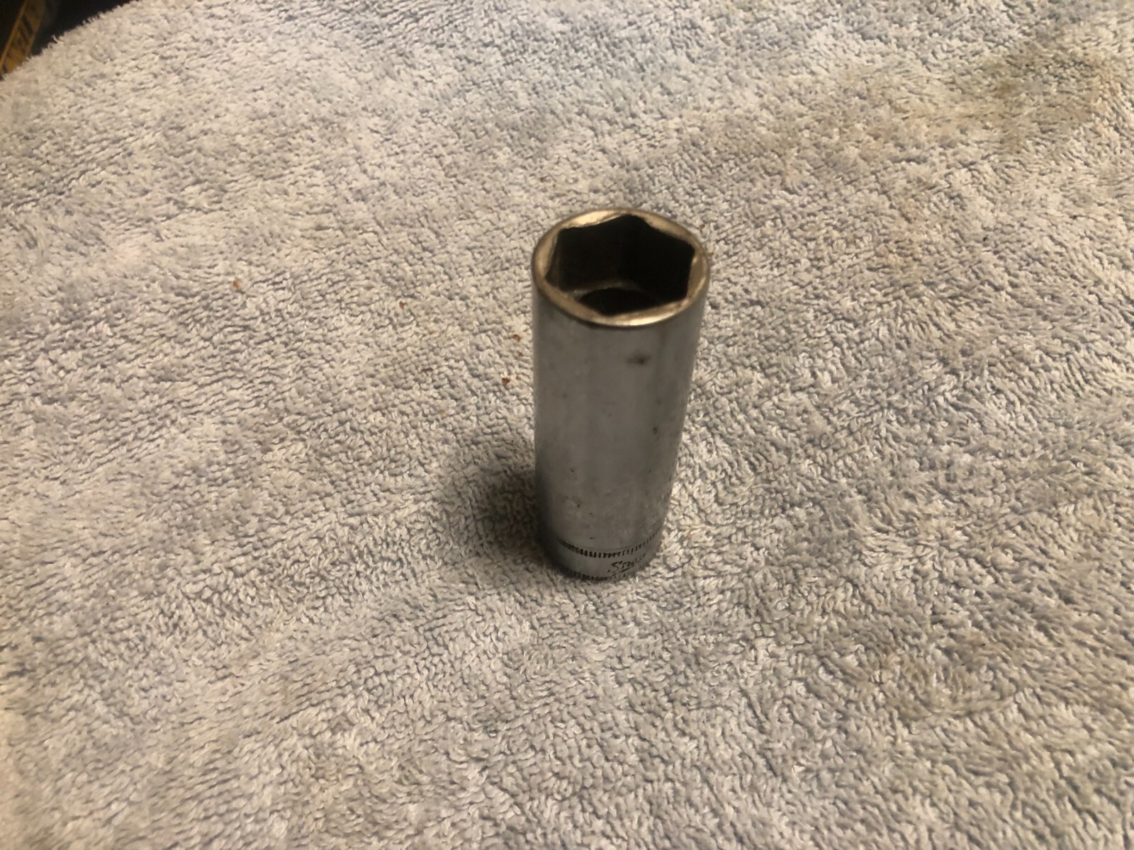 Vintage Snap On Tools SFSM18 18mm Metric Deep Socket 3/8″ Drive 6 point USA
