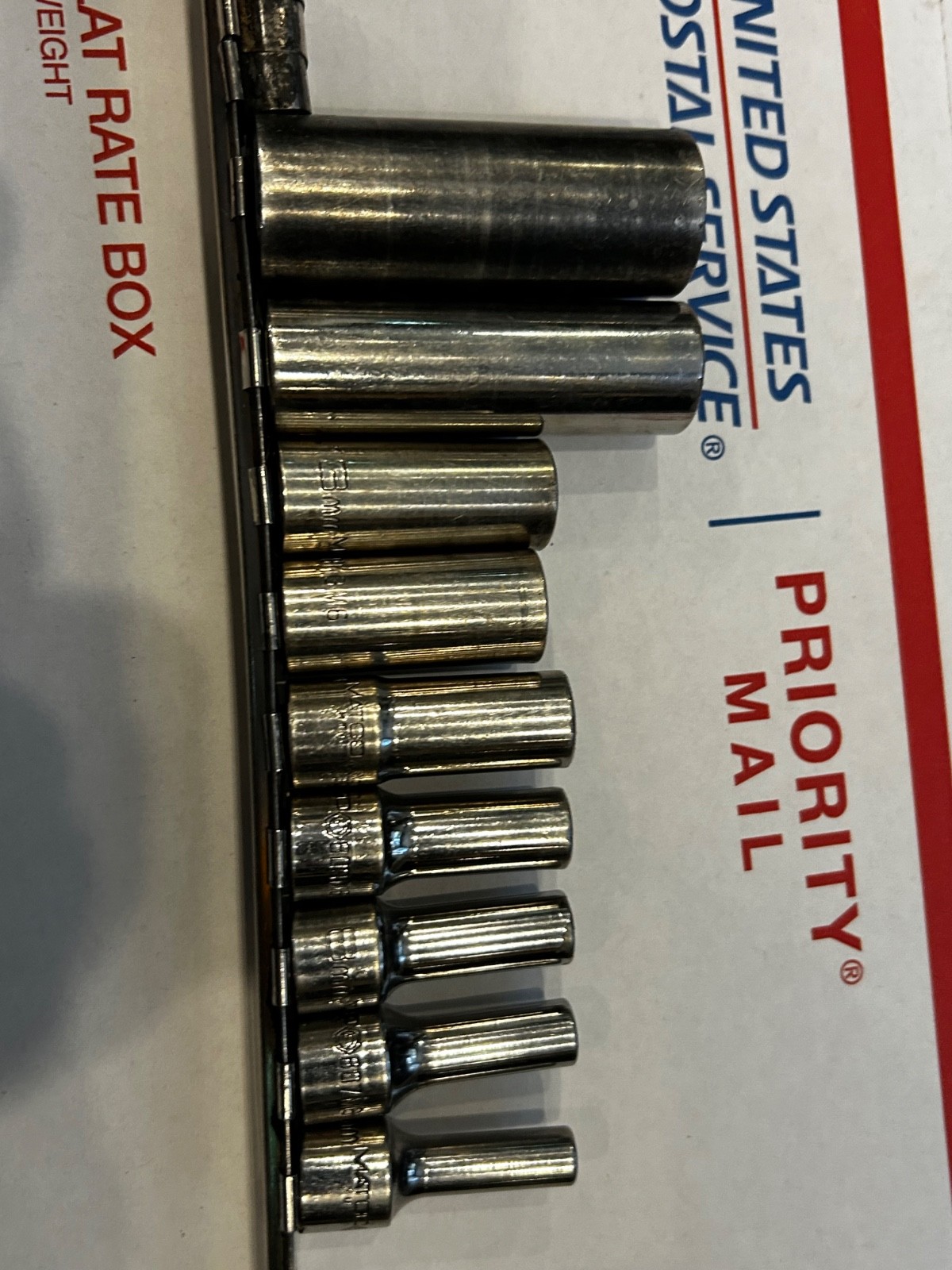 MATCO TOOLS SILVER EAGLE 1/4” Socket Set & MATCO Sockets-Starting Bid @ $57.50