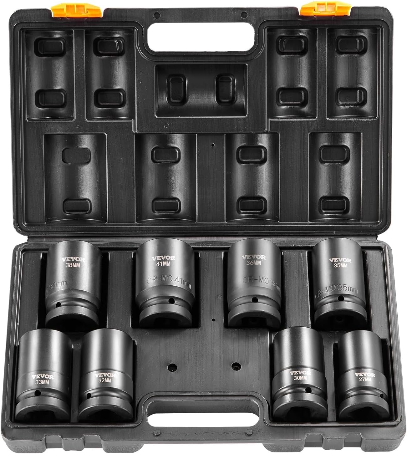 Heavy Duty 1″ Drive Deep Socket Set Metric 27-41mm