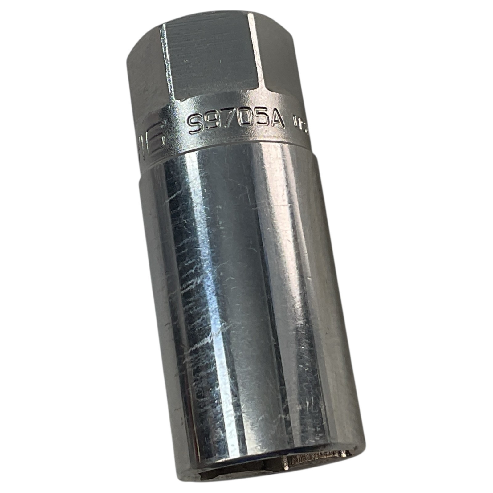 Snap-On Spark Plug Socket 13/16″ S9705A 1/2″ Drive 6 Pt Chrome As Pictured Mech