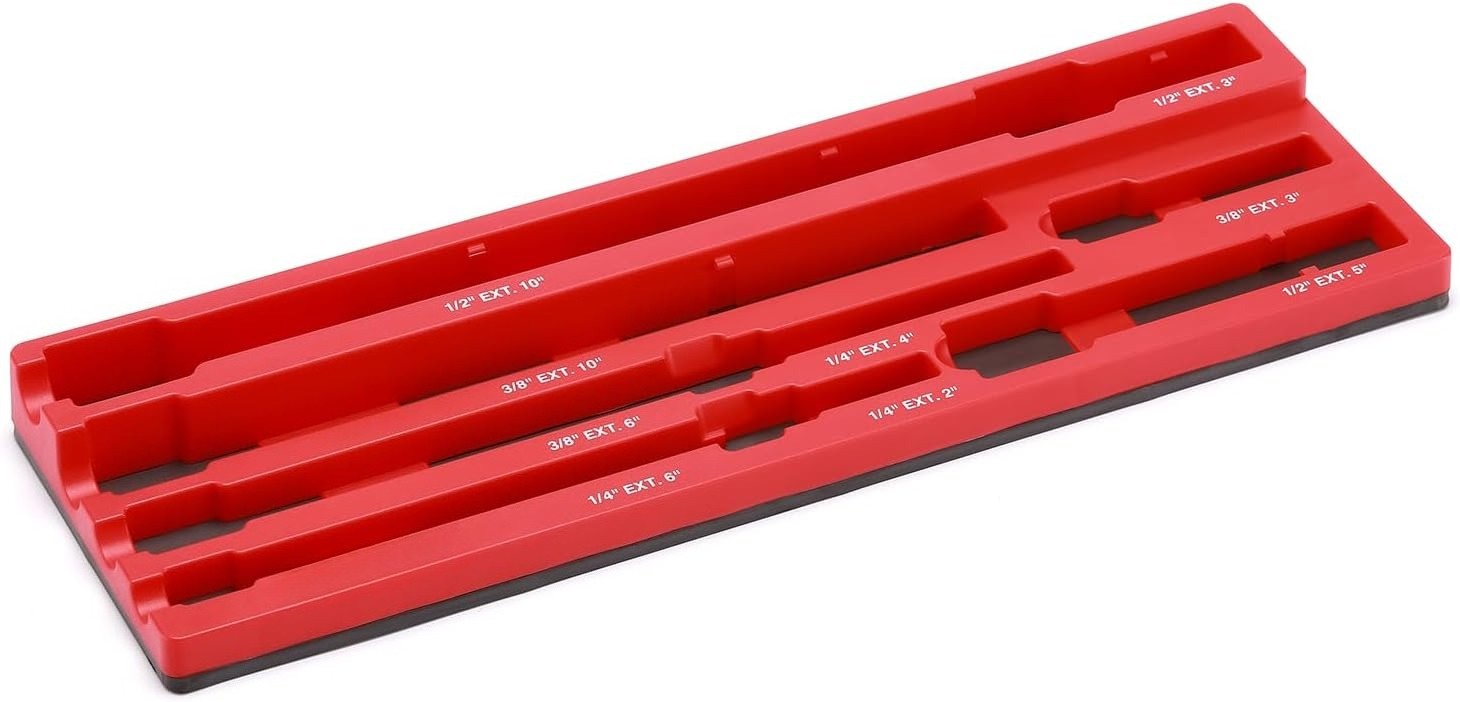 ABS Socket Extension Organizer, Socket Extension Bar Holder, Fit for 1/4″,3/8″