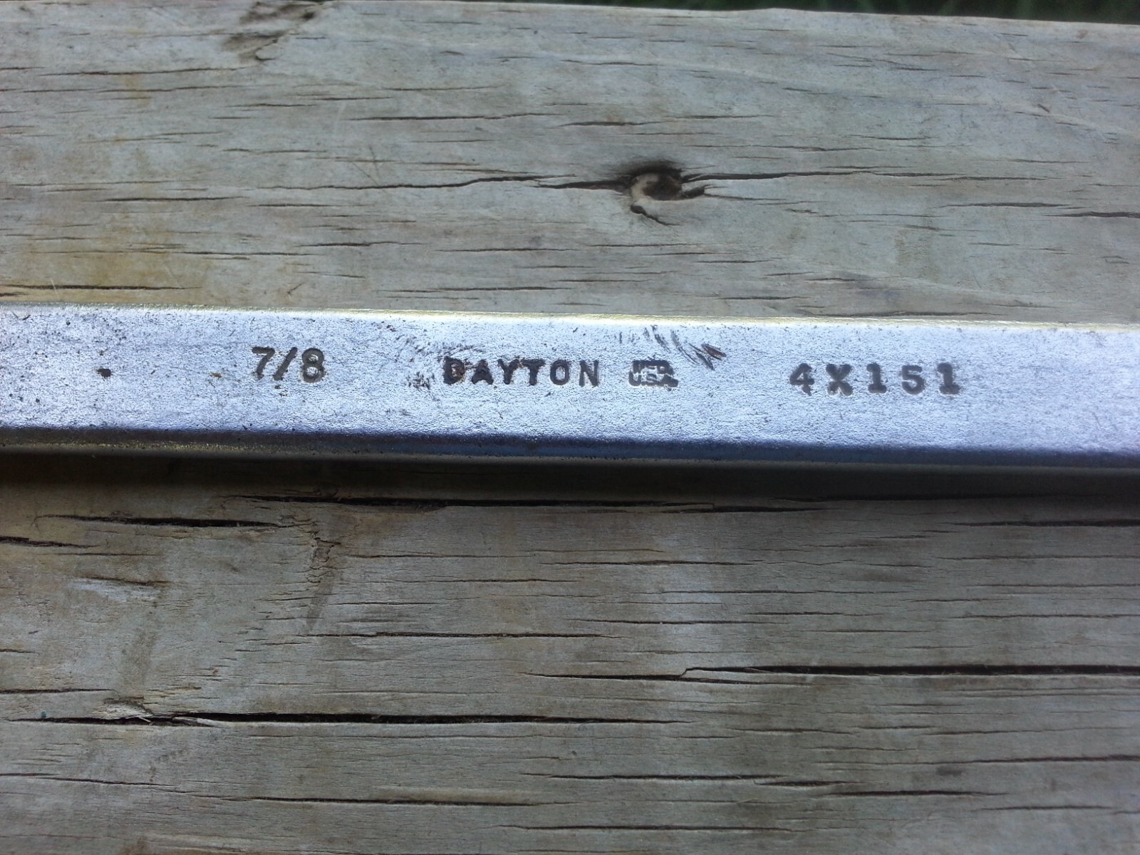 Vintage DAYTON 7/8″ Combination Wrench 4X151 USA