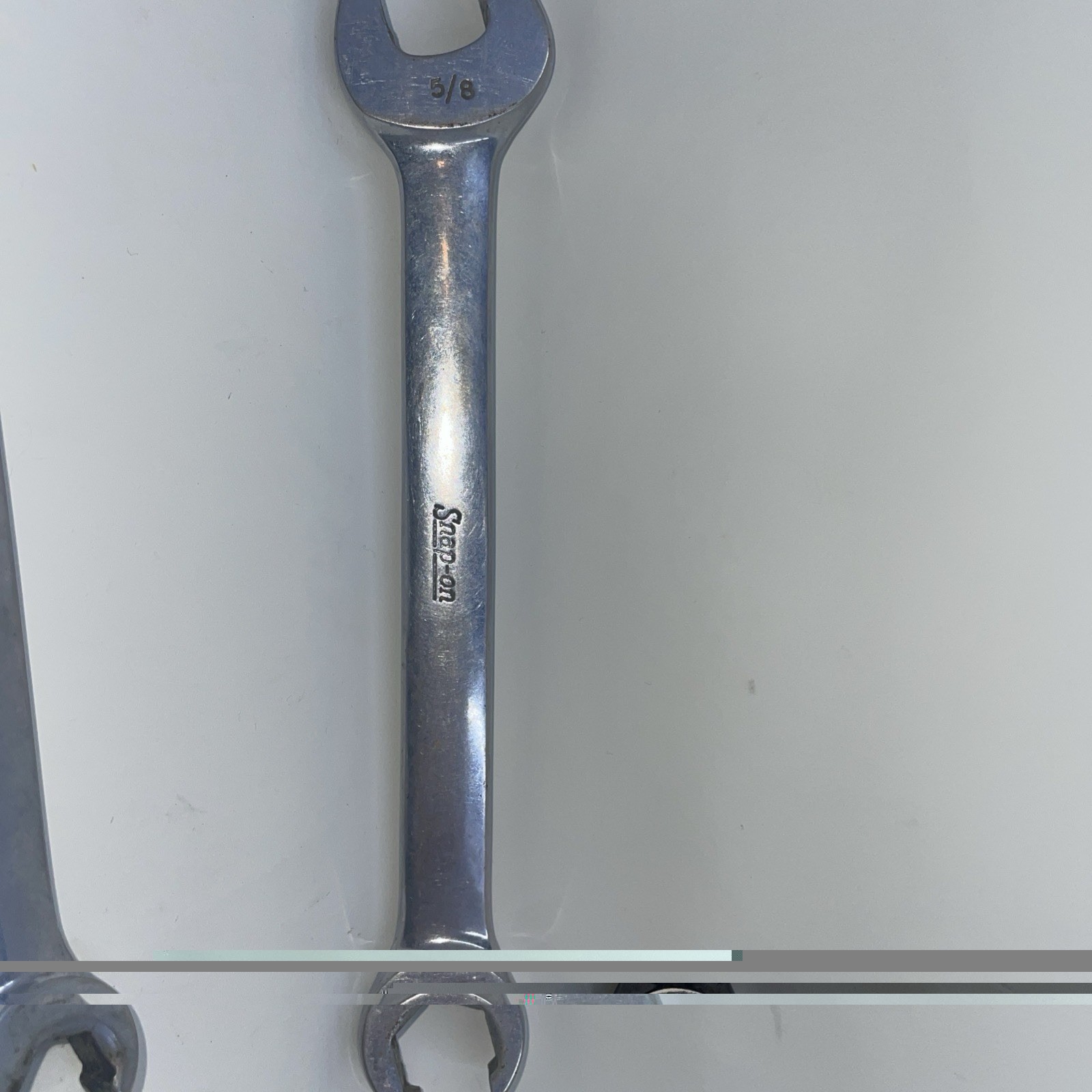 Snap-on RXS 14 , RXS 20 SAE Single End Open Flare Nut Wrench’s 7/16 5/8 USA