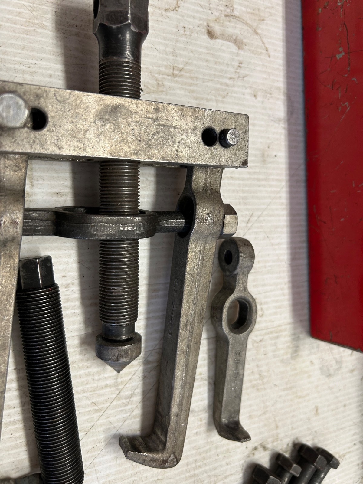 Snap-On Gear & Bearing Bar Puller Vintage cj282-1, cj 81-2, cj87-1 Read pls