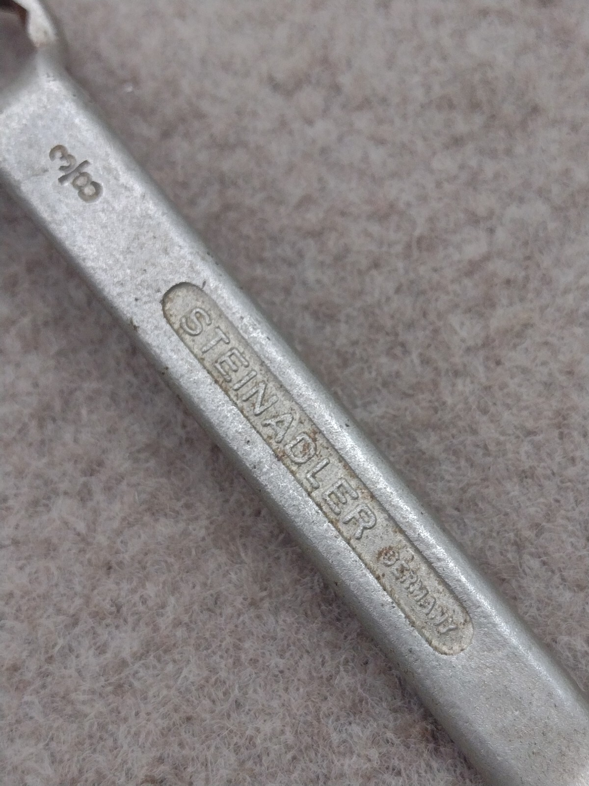 Steinadler Germany 5/16″ x 3/8″ Stubby Double End Box Wrench Offset 12pt Short .