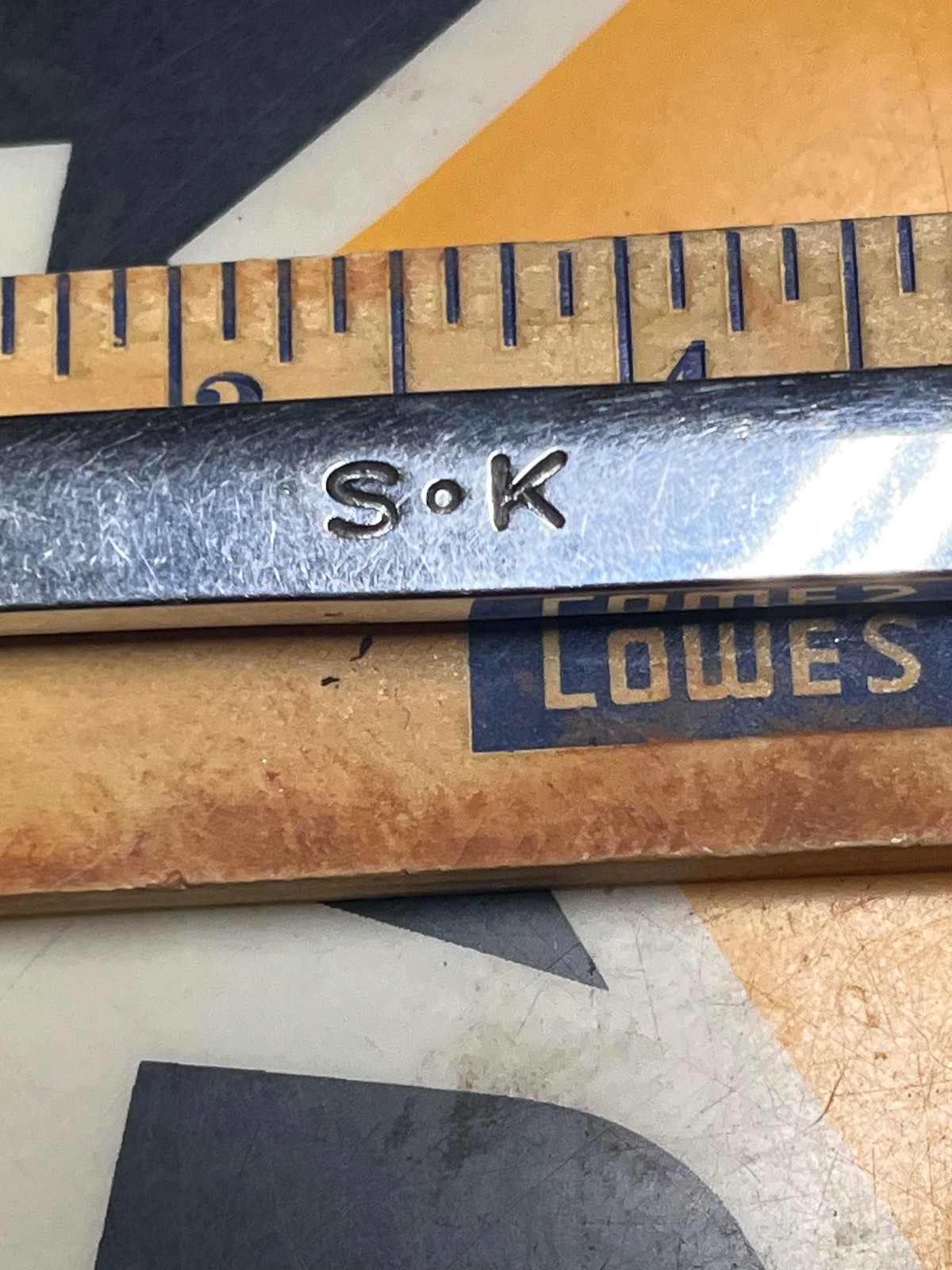 SK S-K 86514 14mm X 15mm Open End Wrench USA