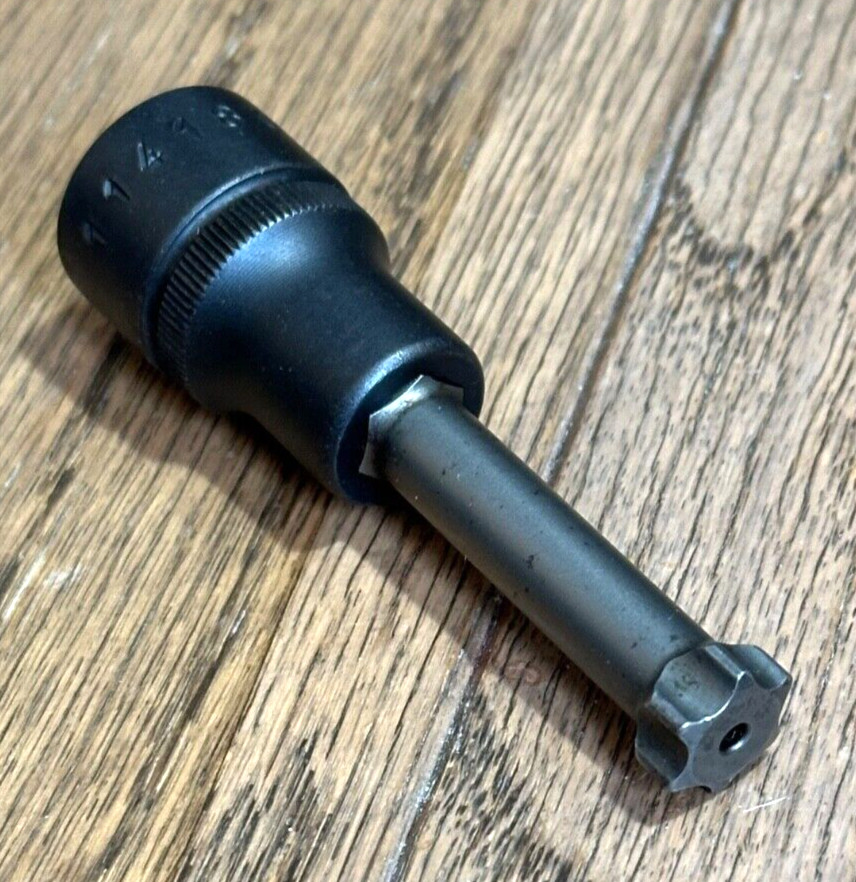 BMW Tools T60 TORX Star Bit Driver Socket 1/2″ Flywheel Bolt Wheel Bearing OEM
