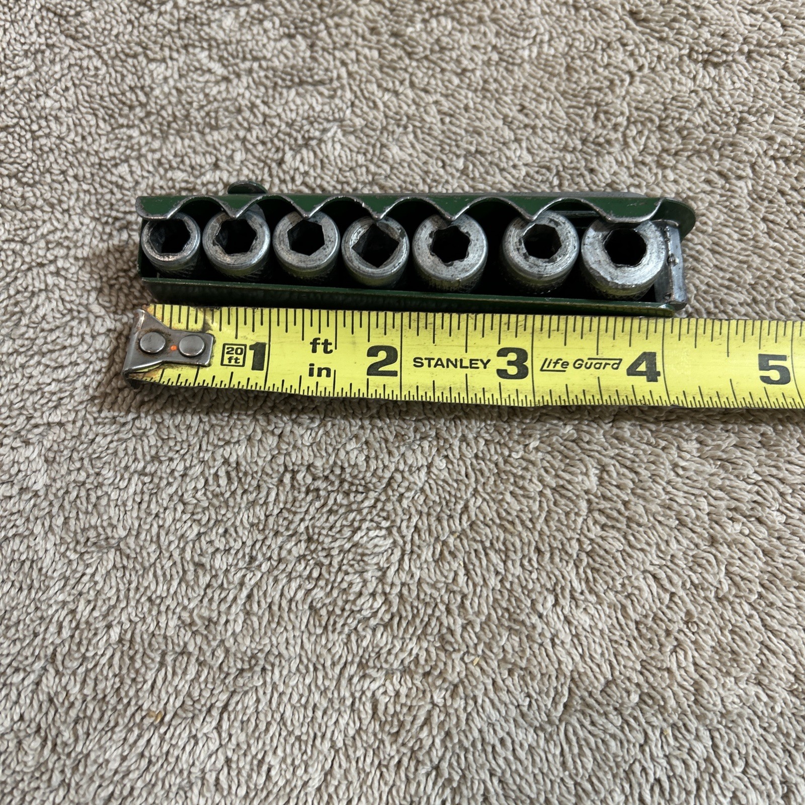 Handy Socket Set 8 Pc Mixed Style Sockets w/ Tray USA