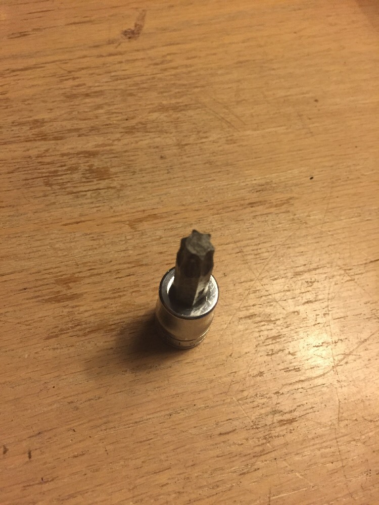 Snap On Tool USA Torx Socket Star Bit Standard T-45 3/8″Drive Mechanic FREE SHIP